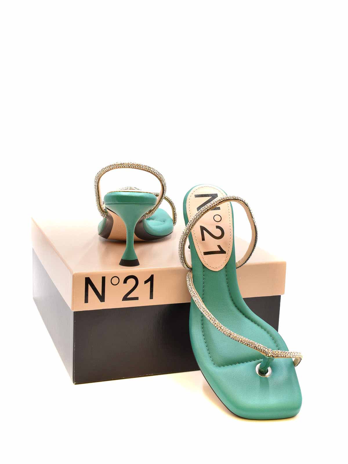 N 21 sandals 22ECPXNV13021X031 (N°21 / サンダル ) | N°21 (ヌメロ ヴェントゥーノ)(3)