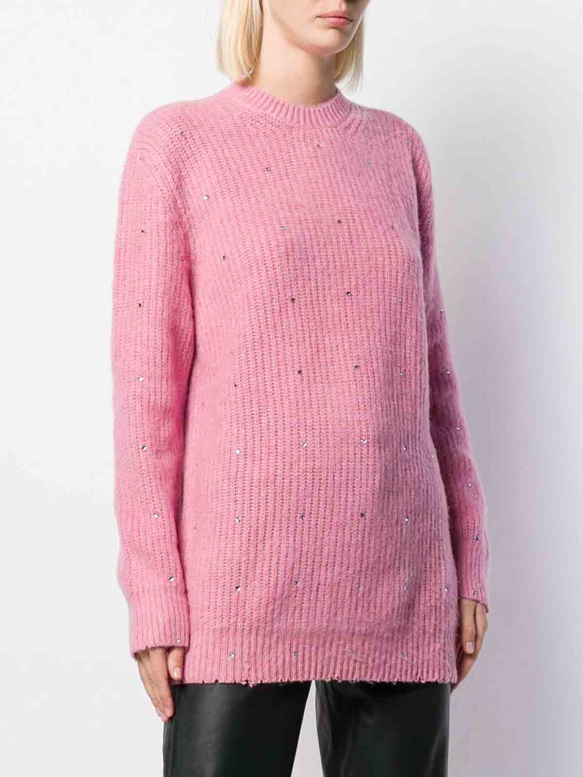 ter knit pink 2742MDM25719595812 (MSGM / ニット・セーター・カーディガン ) | MSGM (エムエスジーエム)(2)