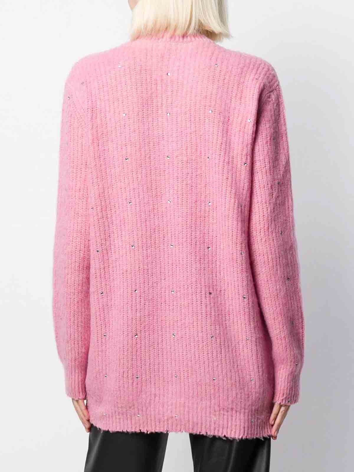 ter knit pink 2742MDM25719595812 (MSGM / ニット・セーター・カーディガン ) | MSGM (エムエスジーエム)(3)