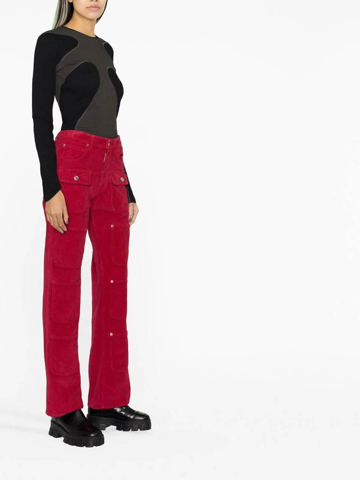 corduroy straight-leg jeans S72KA1159S54096401 (Dsquared2 / ジーンズ ) | Dsquared2 (ディースクエアード)(3)