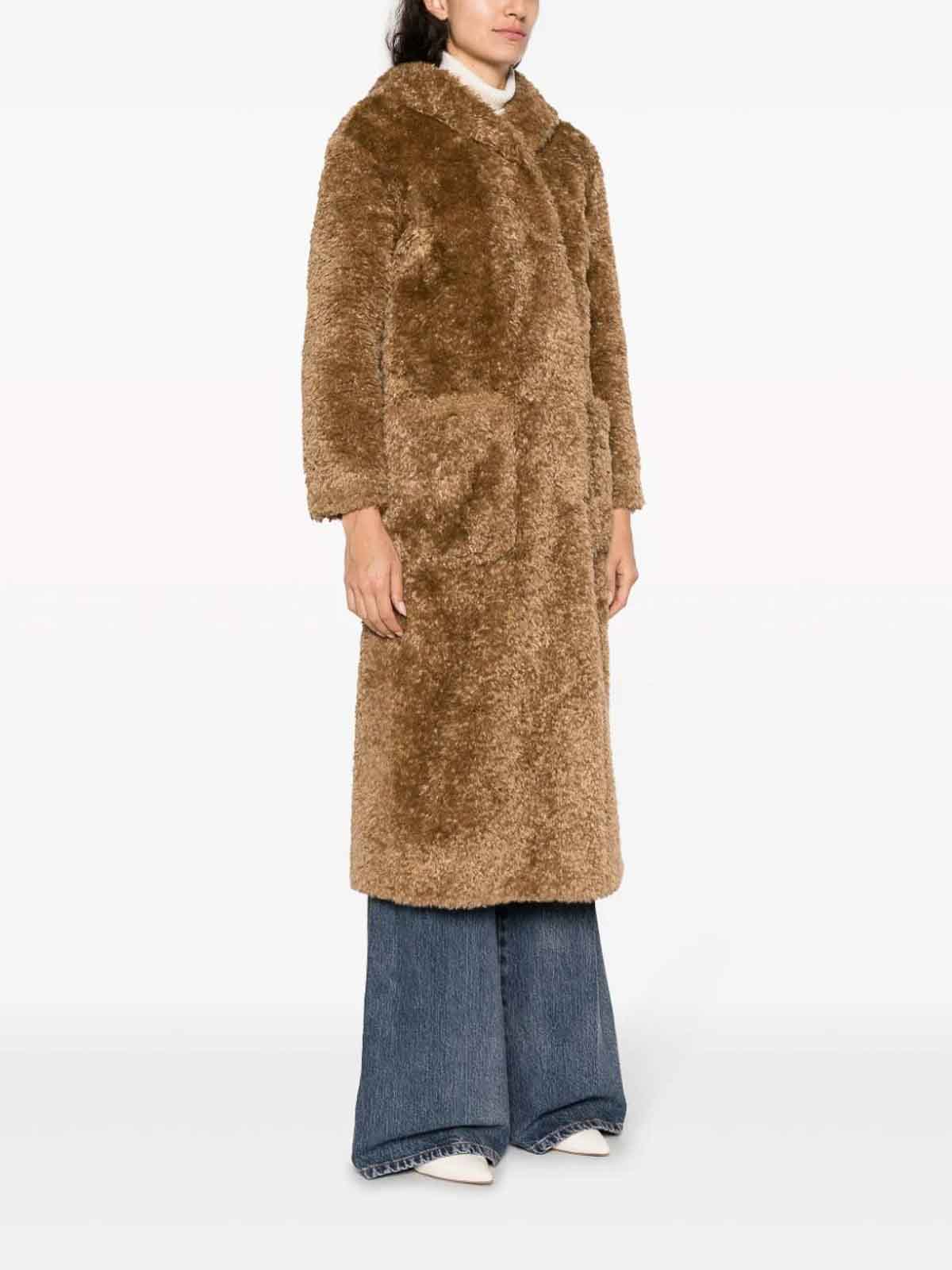 Coat in curly faux fur GC000410D124212000 (Herno / レザー&ファージャケット・コート ) | Herno (ヘルノ)(1)