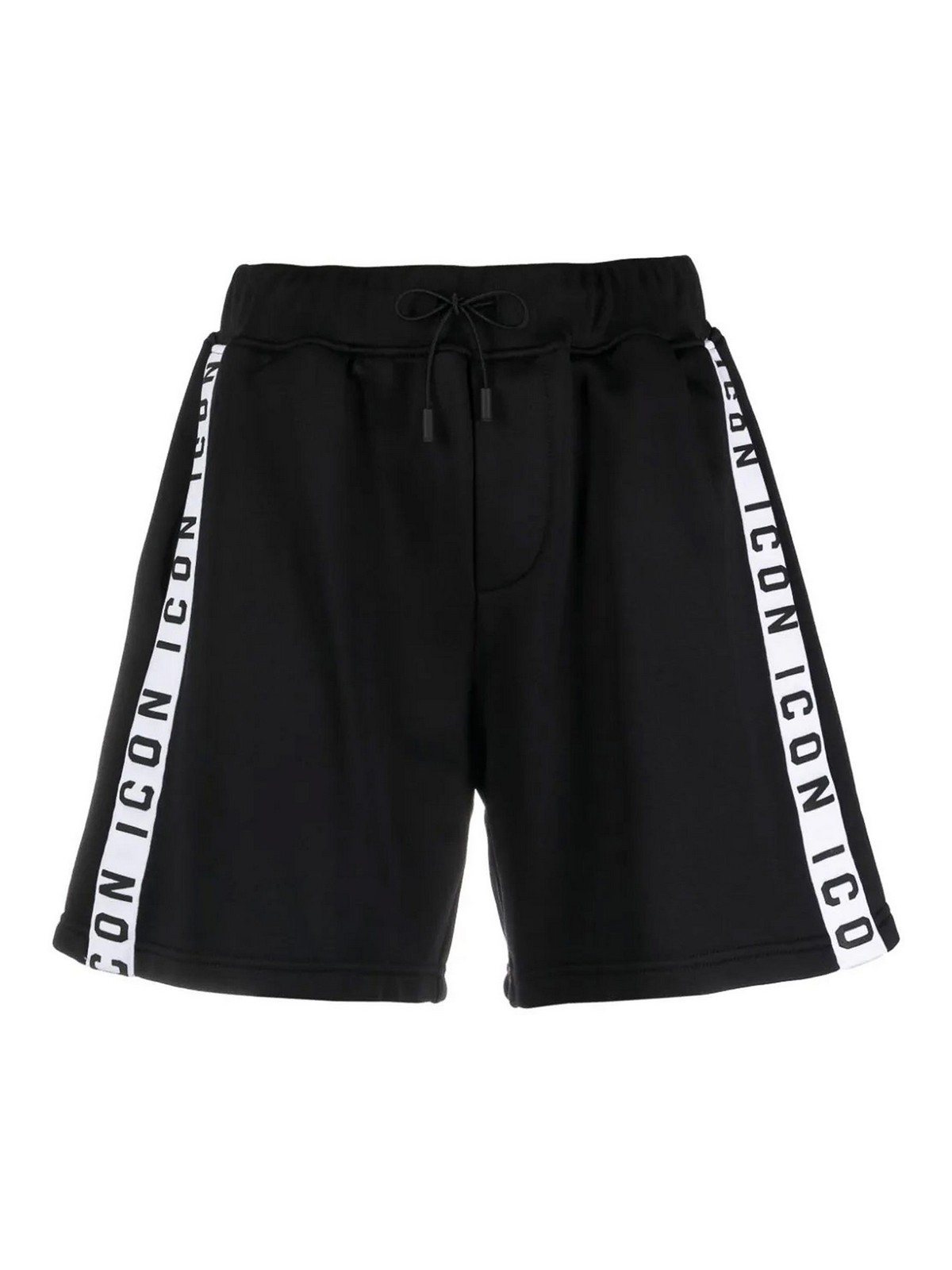 icon-stripe drawstring shorts S80MU0027S25497900 (Dsquared2 / ショートパンツ ) | Dsquared2 (ディースクエアード)