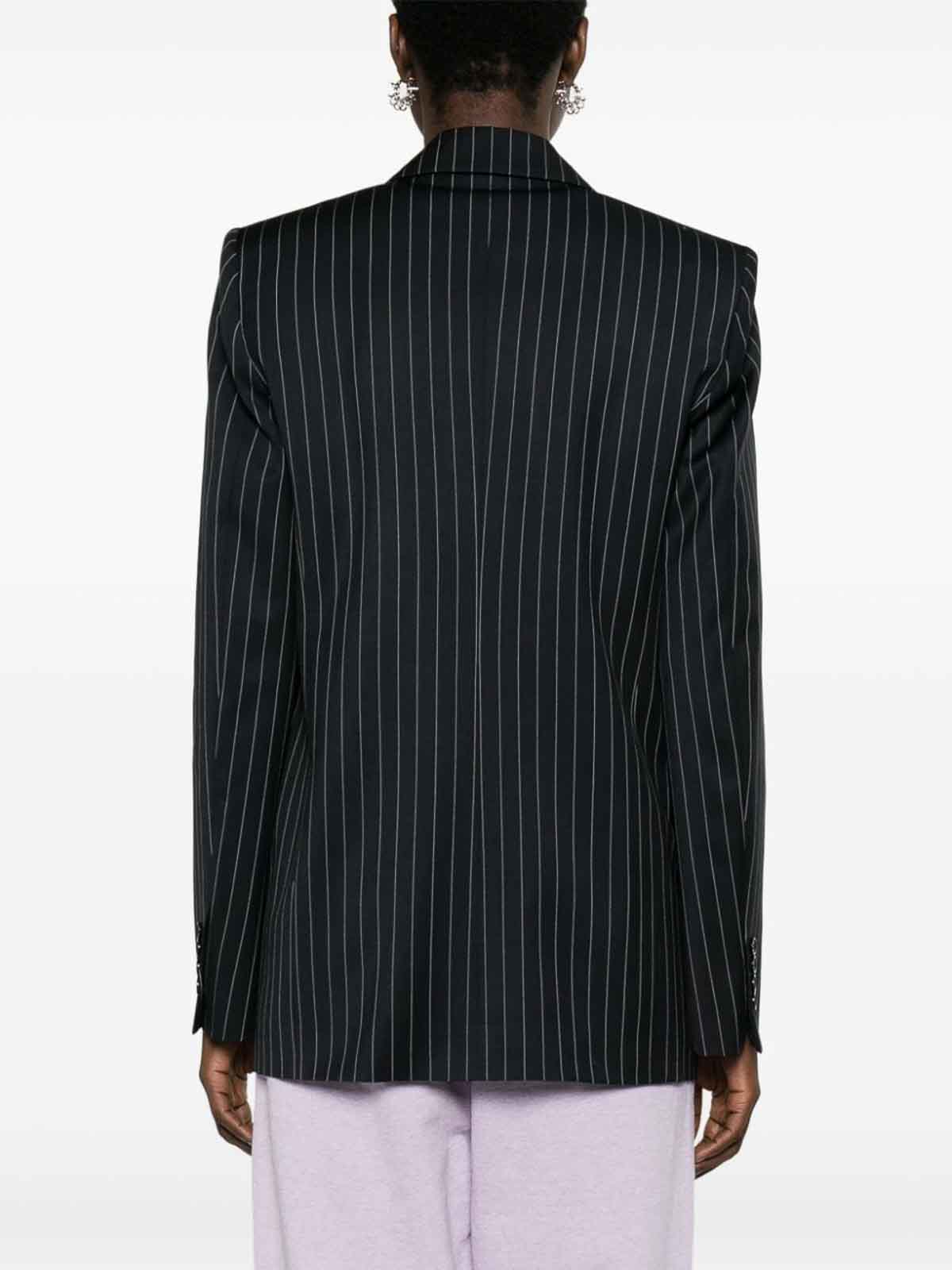 Pinstriped jacket 3641MDG2324711789 (MSGM / ブレザー・ジャケット ) | MSGM (エムエスジーエム)(3)
