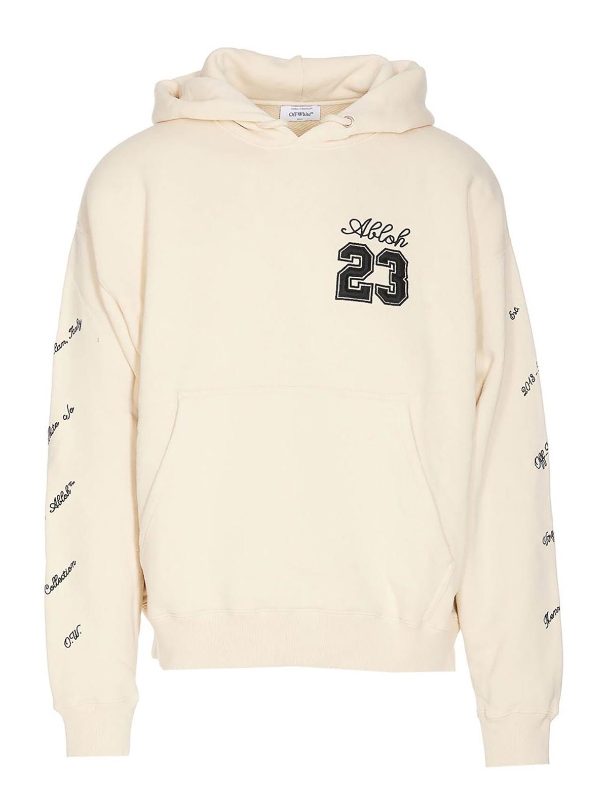 23 logo skate hoodie OMBB085S24FLE0110310 (Off-White / スウェット・フーディー ) | Off-White (オフホワイト)