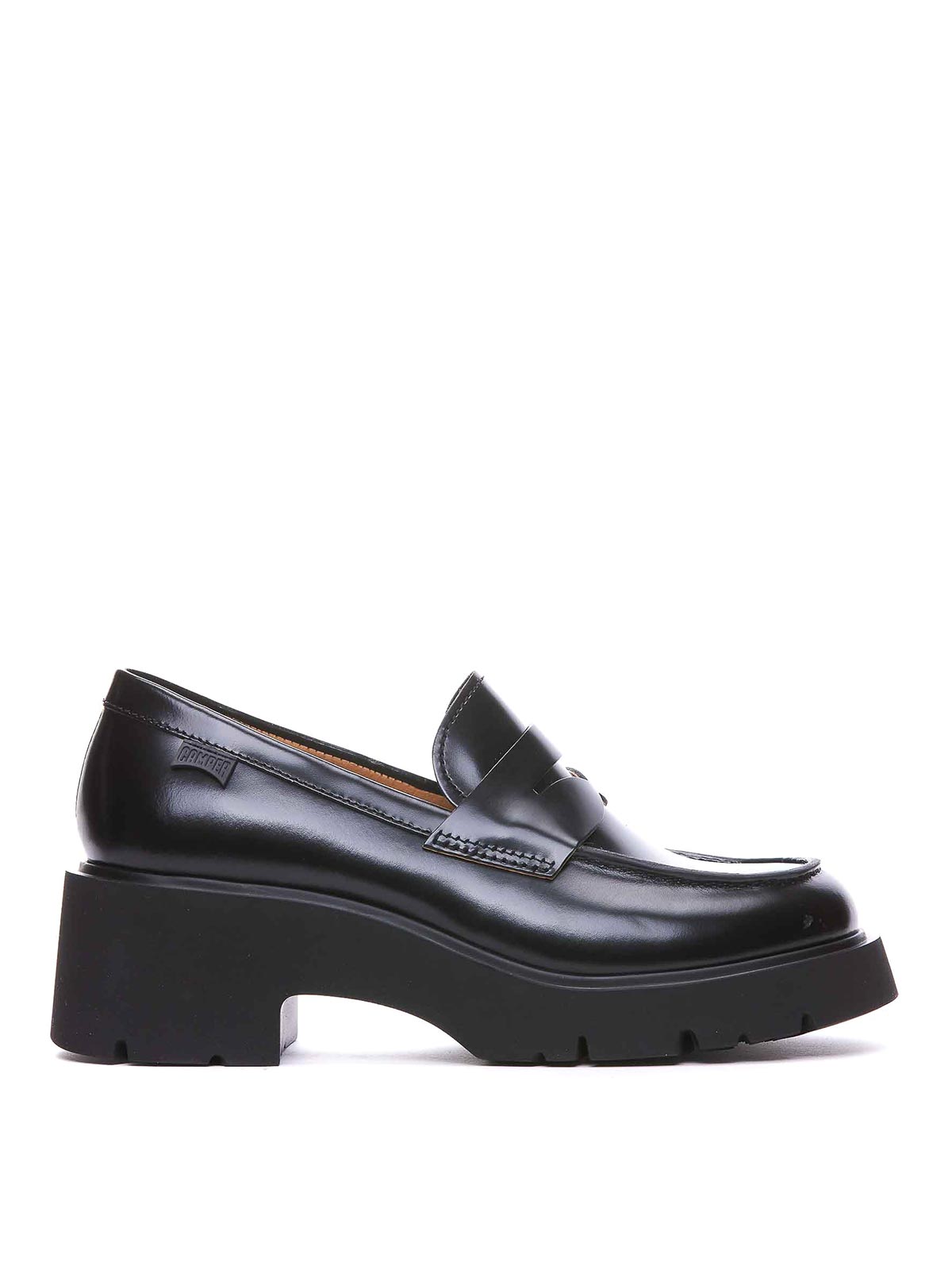 Camper Black Milah Loafers K201425MILAH002 (CAMPER / ローファー ) | CAMPER (カンペール)