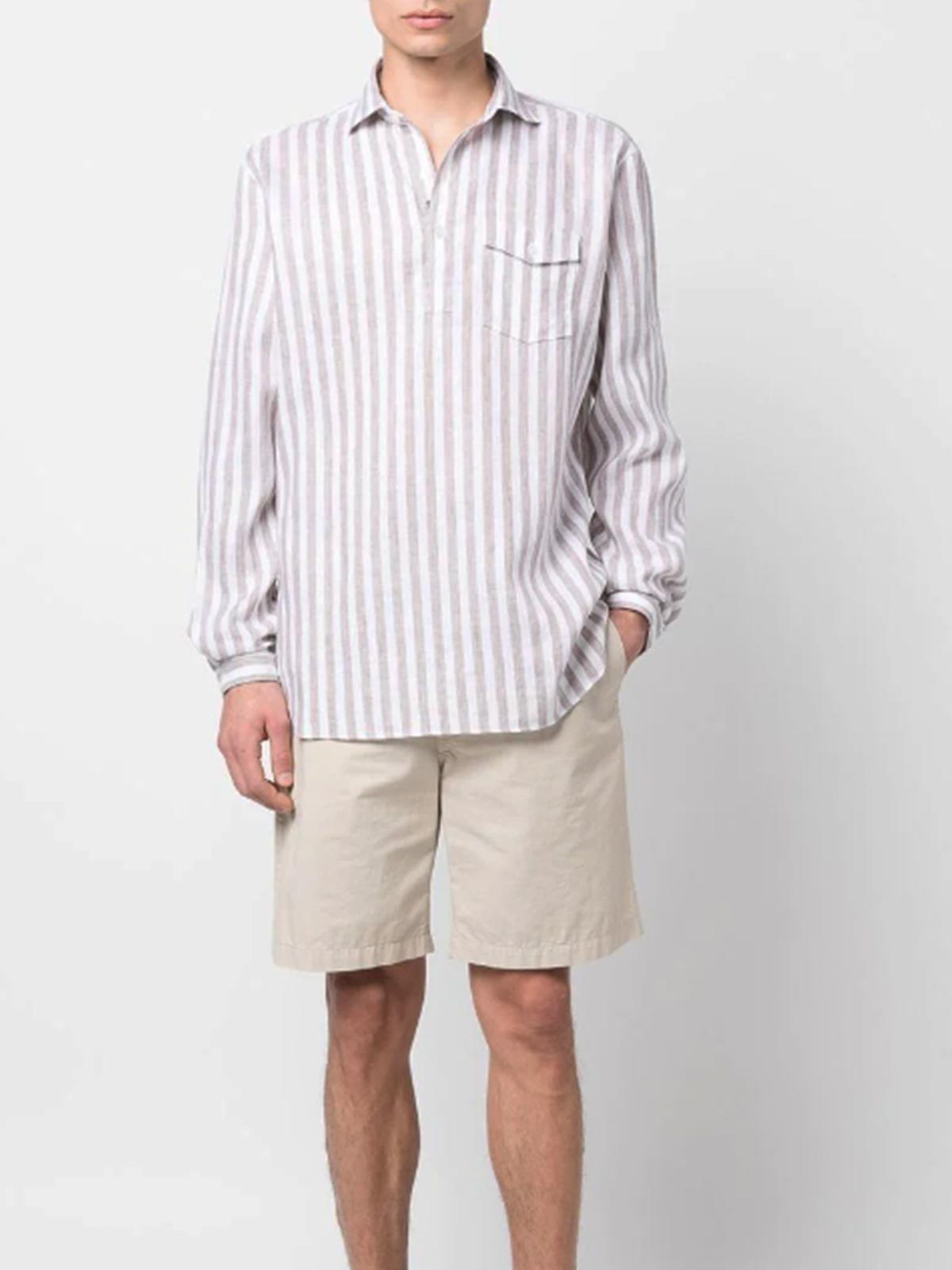 Striped shirt EPLINOEPC1660100MA (LARDINI / シャツ・ブラウス ) | LARDINI (ラルディーニ)(1)