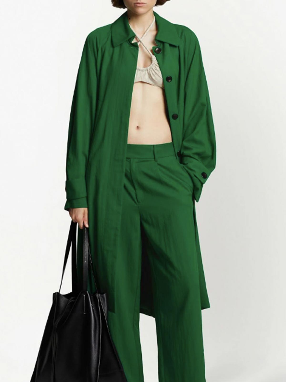 Belted trench coat WL2321101AY147S300 (Proenza Schouler / コート ) | Proenza Schouler (プロエンザ スクーラー)(1)