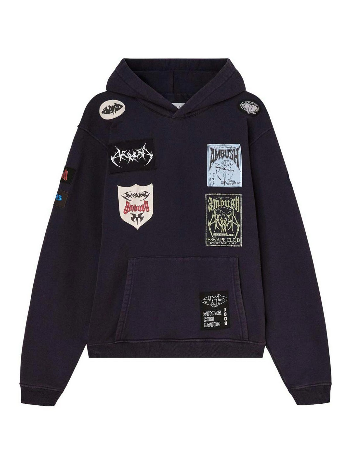 After hooded sweatshirt BMBB030F23FLE0014646 (AMBUSH / スウェット・フーディー ) | AMBUSH (アンブッシュ)