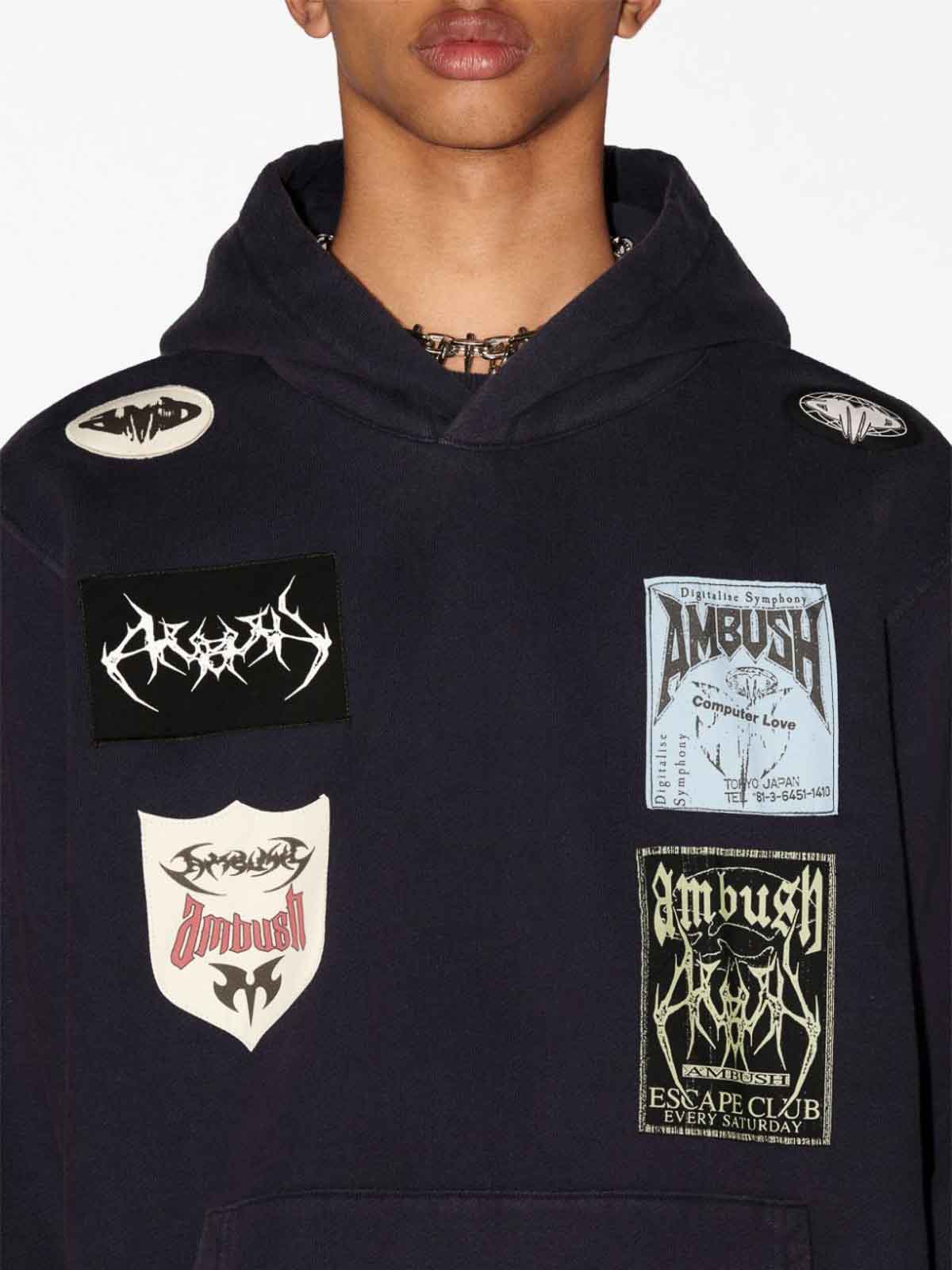 After hooded sweatshirt BMBB030F23FLE0014646 (AMBUSH / スウェット・フーディー ) | AMBUSH (アンブッシュ)(1)