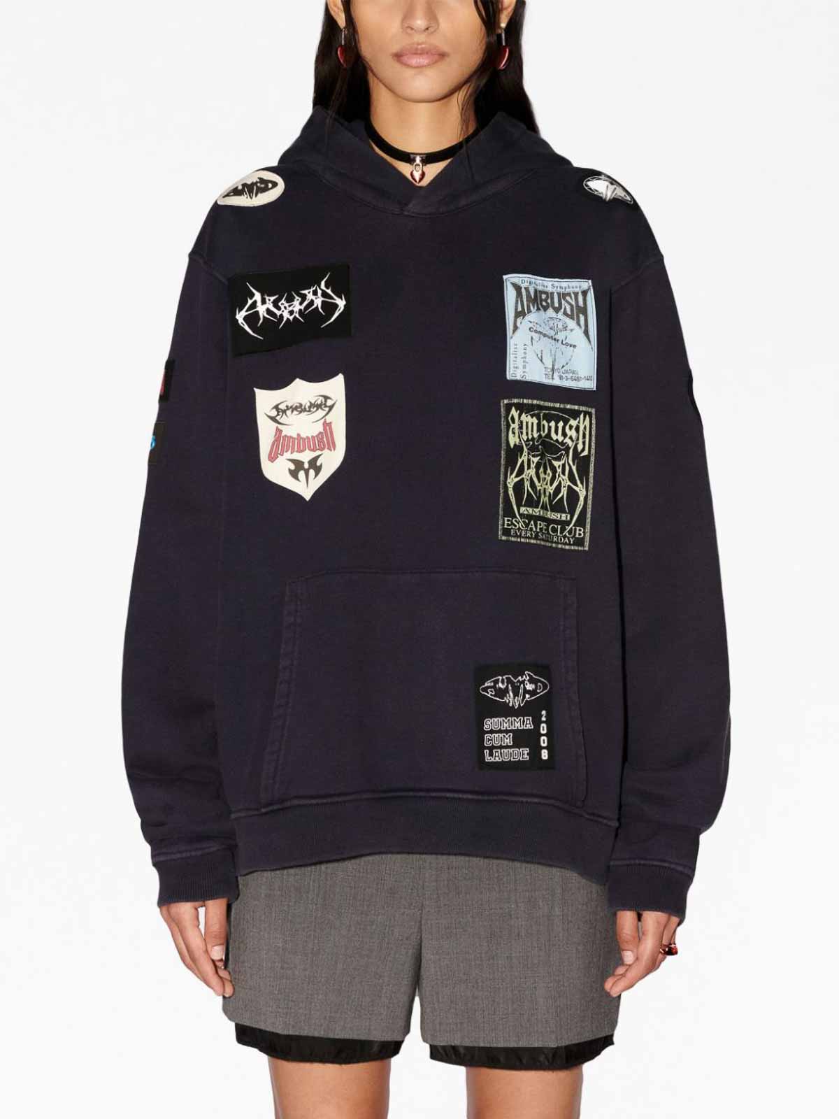 After hooded sweatshirt BMBB030F23FLE0014646 (AMBUSH / スウェット・フーディー ) | AMBUSH (アンブッシュ)(5)