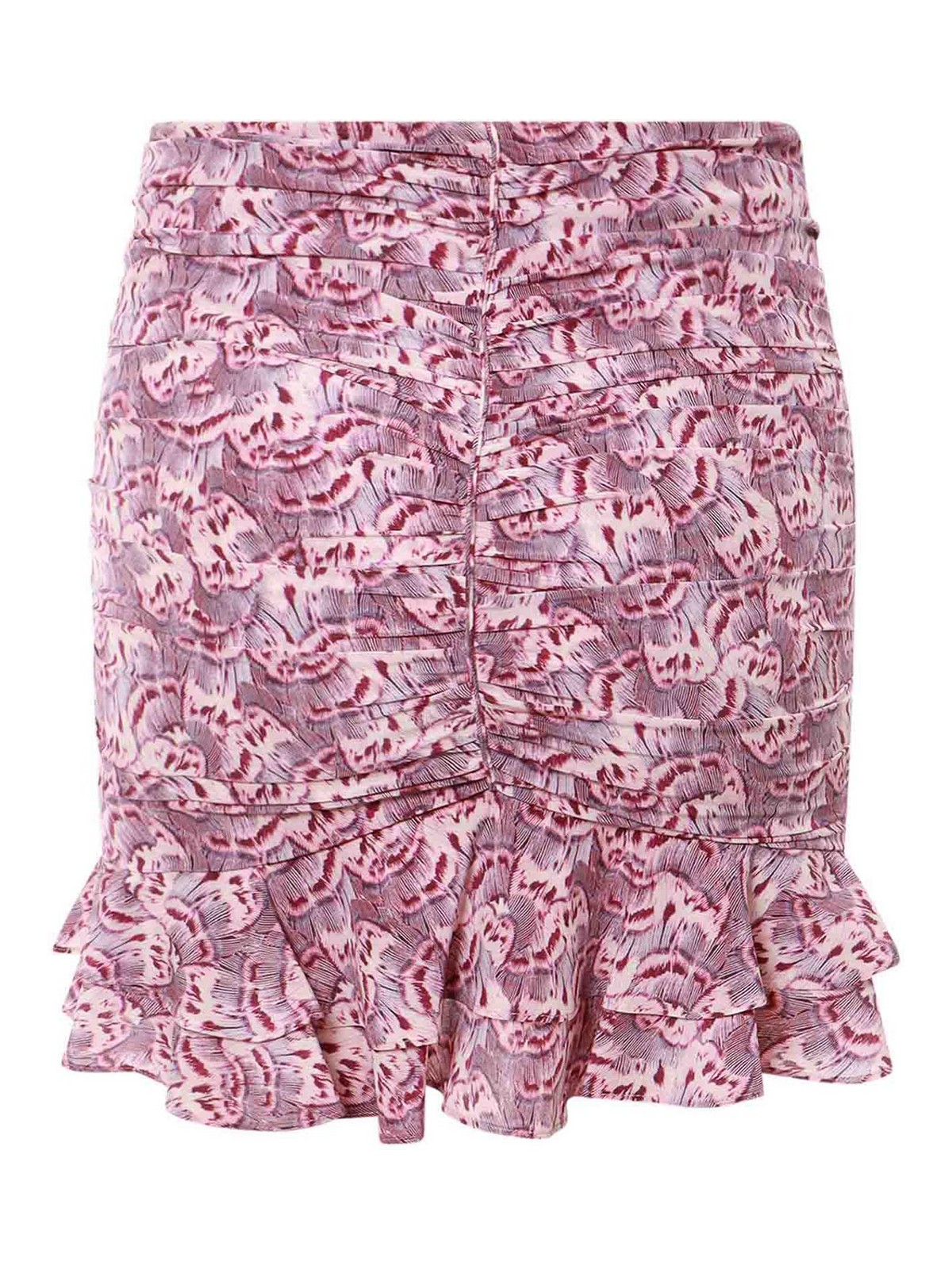 Multicolor silk skirt JU0009FAB1J04I86MA (Isabel Marant / スカート ) | Isabel Marant (イザベル マラン)(1)