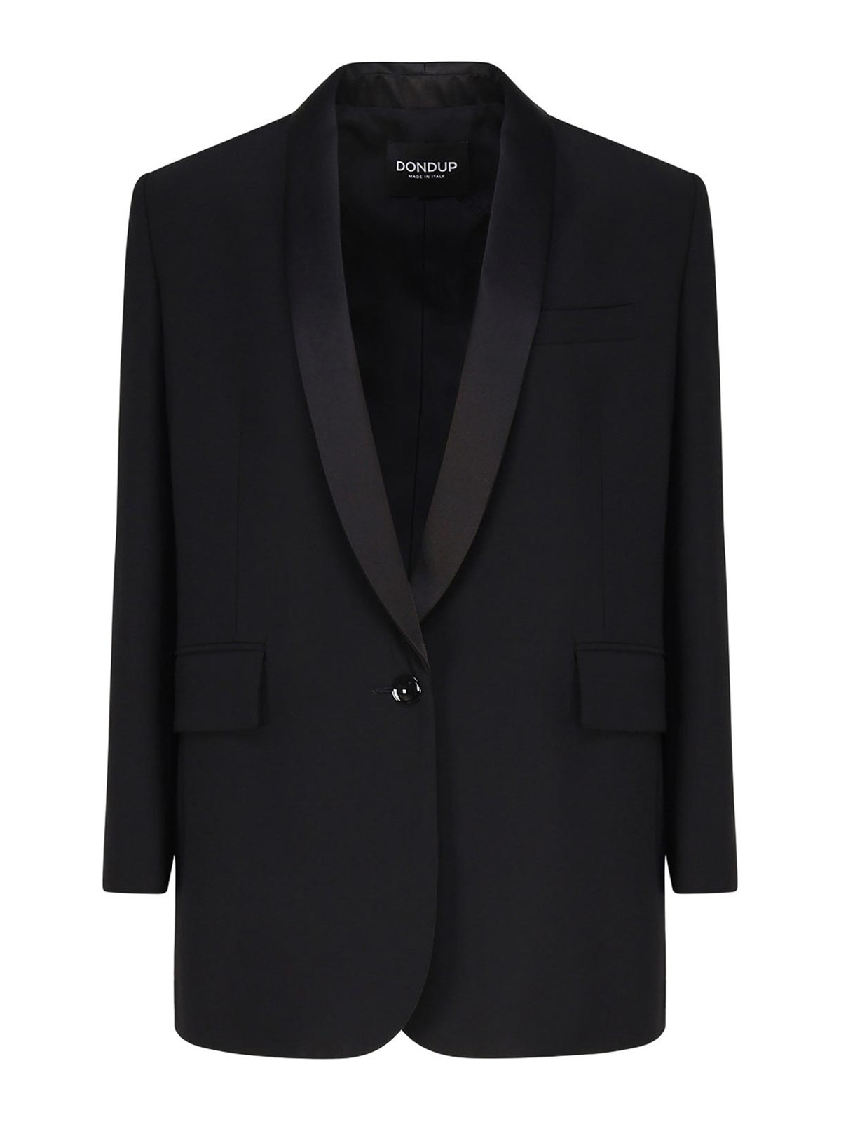 Wool single breasted blazer DJ586WF0174DXXX999 (DONDUP / ブレザー・ジャケット ) | DONDUP (ドンダップ)