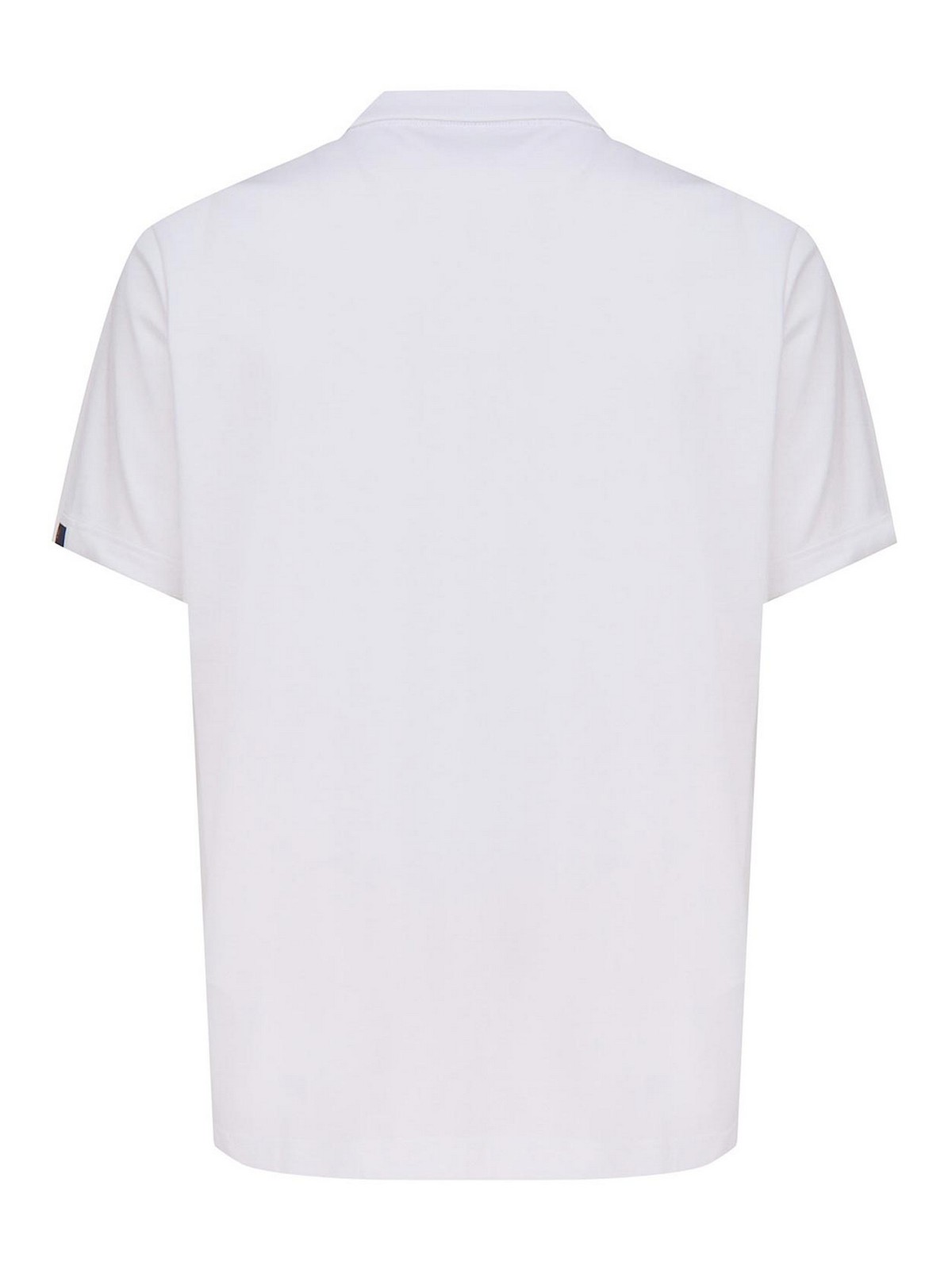 Short-Sleeved Polo Shirt In Cotton Jersey NPMB2481340UCXB001 (Fay / ポロシャツ ) | Fay (フェイ)(1)
