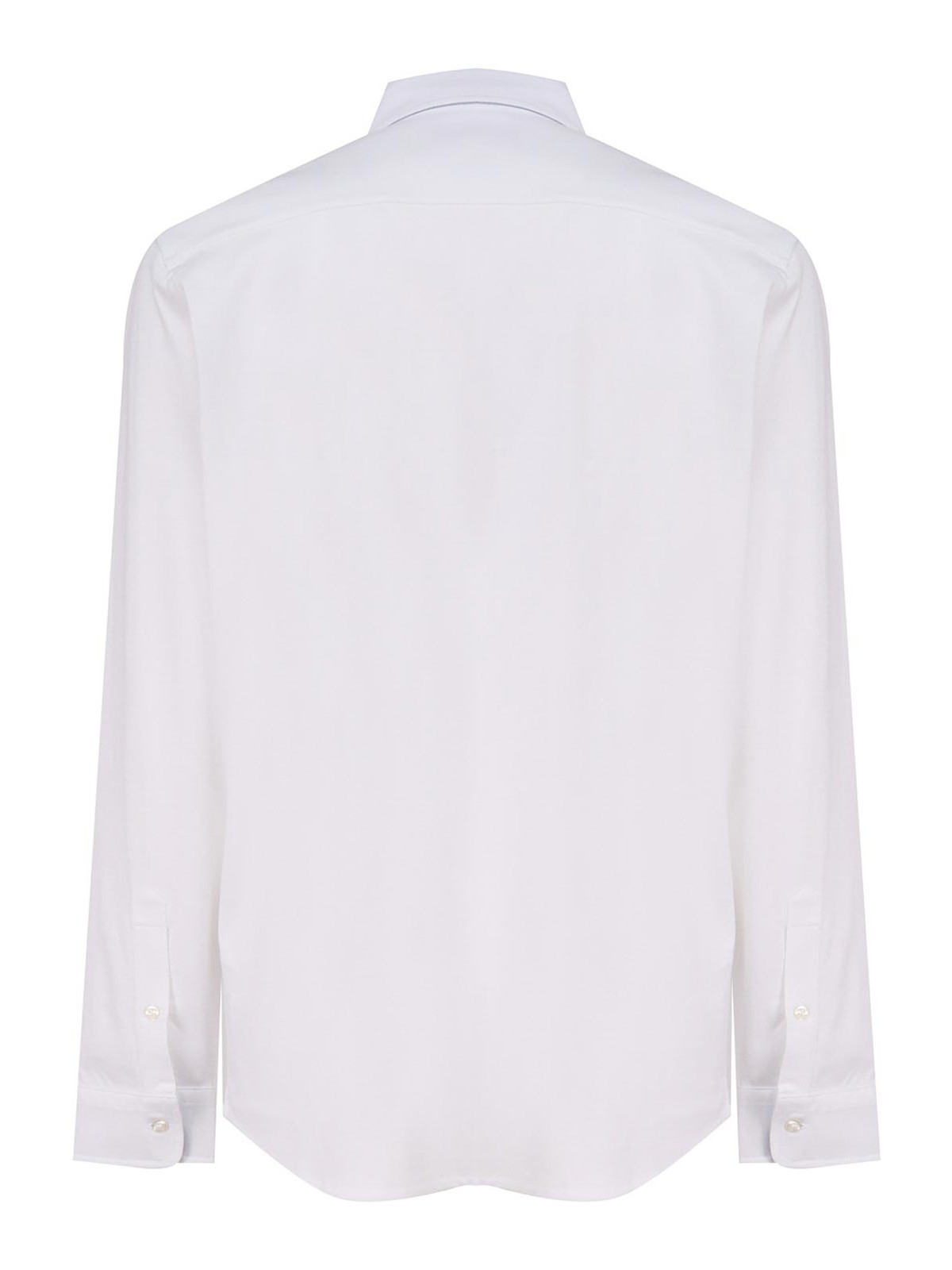 Cotton Shirt With Ton Sur Ton Logo NRMA3481540VYPB001 (Fay / シャツ・ブラウス ) | Fay (フェイ)(1)
