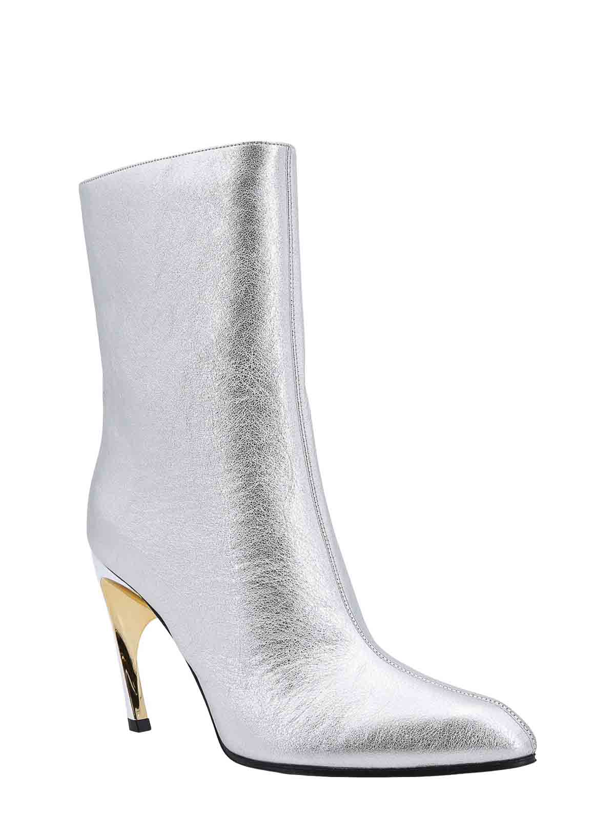 Laminated leather ankle boots 780677WIF218369 (Alexander McQUEEN / ブーツ ) | Alexander McQUEEN (アレキサンダー・マックイーン)(1)