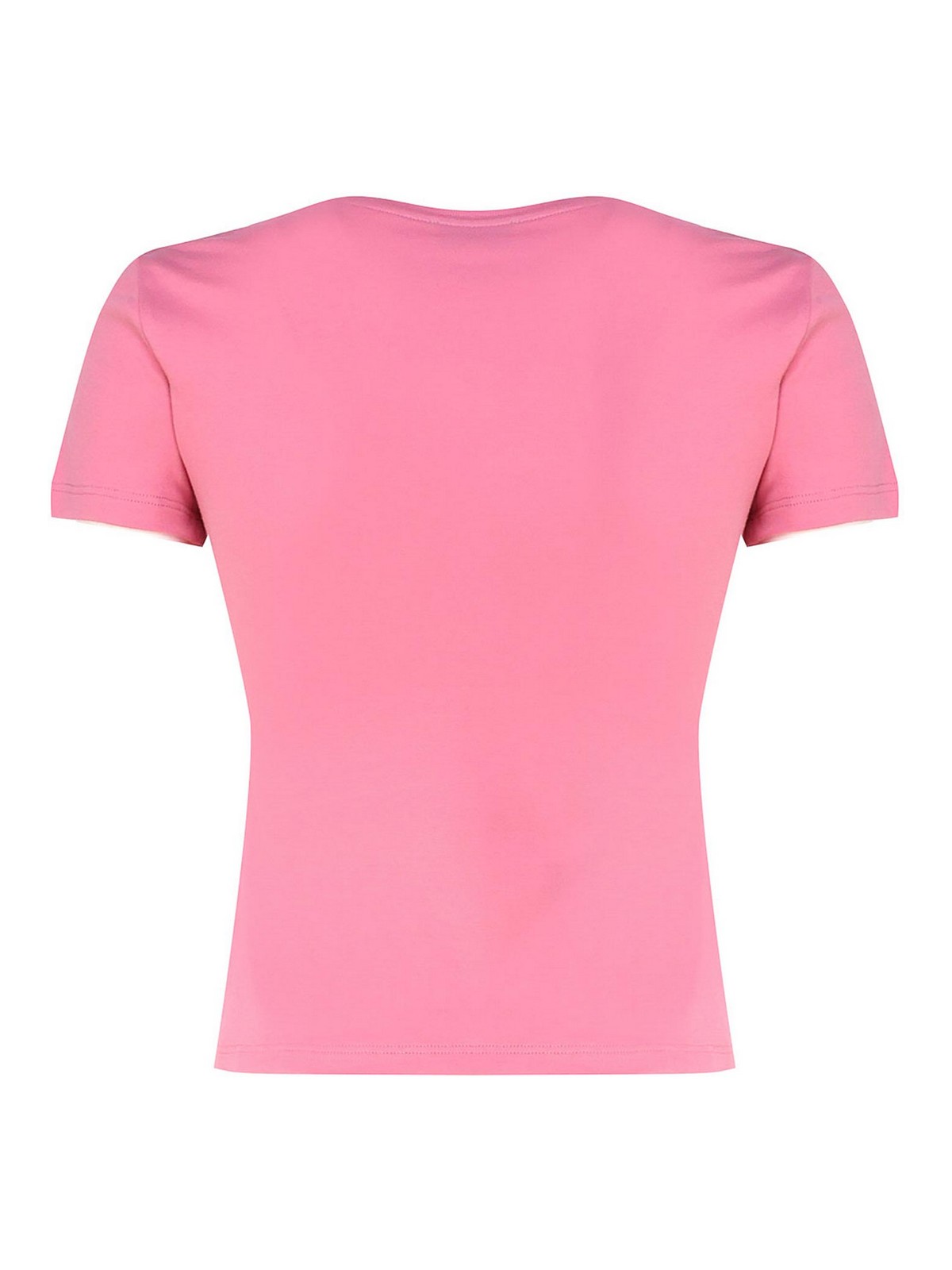 T-Shirt With Studs And Rhinestone Embroidery 2T054AN0729 (Blumarine / Tシャツ・カットソー ) | Blumarine (ブルマリン)(1)