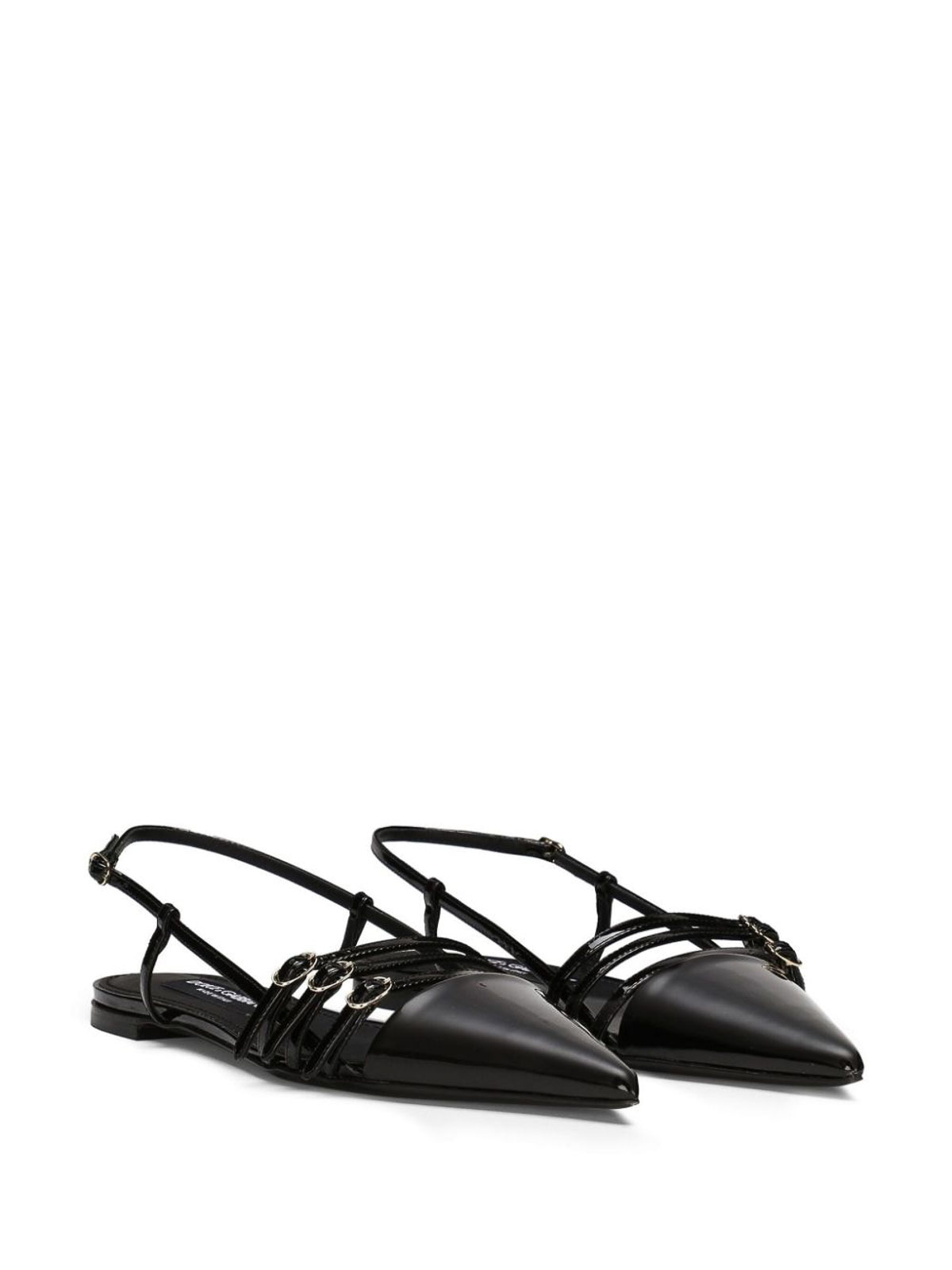 Dolce Gabbana Patent Slingback CG0719A147180999 (Dolce & Gabbana / フラットシューズ ) | Dolce & Gabbana (ドルチェガッバーナ)(3)