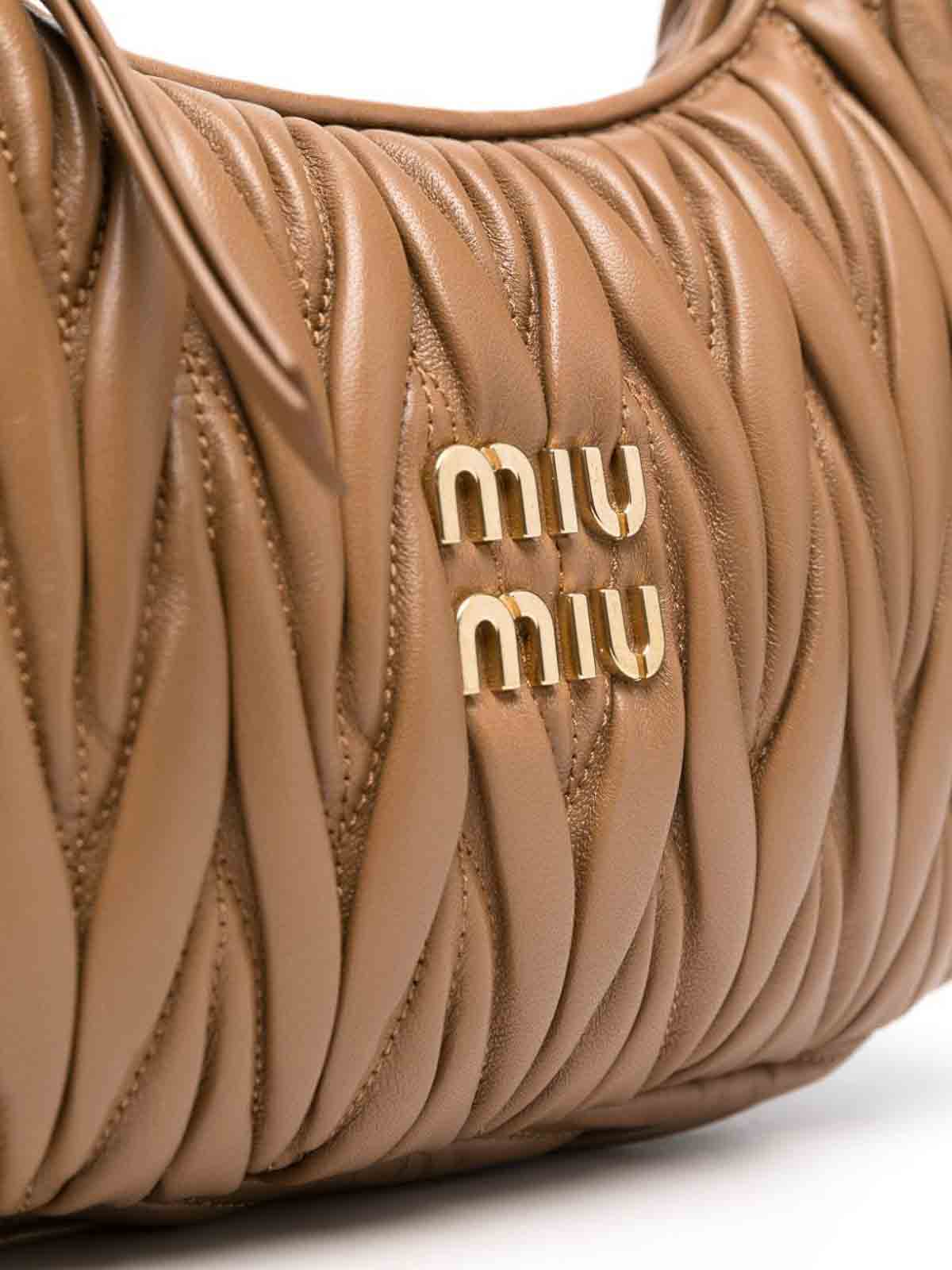 Miu miu wander matelass shoulder bag 5BC153VOOON88F098L (MIU MIU / ハンドバッグ・ショルダーバッグ ) | MIU MIU (ミュウミュウ)(4)
