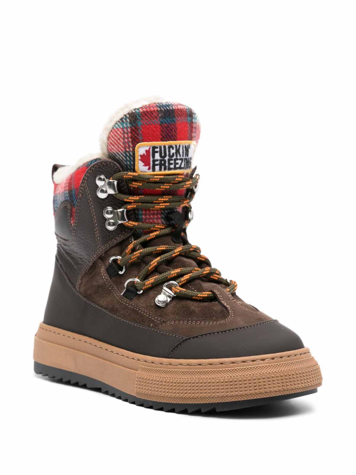 Lace-up high top boots SNW0257251069405080 (Dsquared2 / ブーツ ) | Dsquared2 (ディースクエアード)(1)