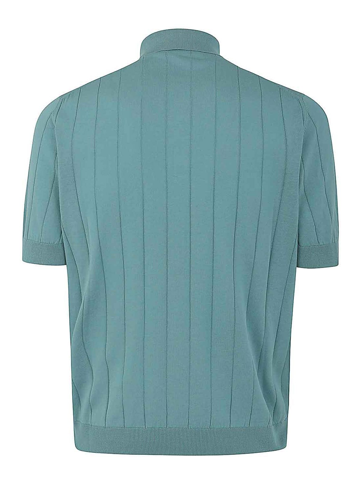 Short sleeves ribbed polo PL1MCCR14C094730 (FILIPPO DE LAURENTIIS / ポロシャツ ) | FILIPPO DE LAURENTIIS (フィリッポ デ ローレンティス)(1)