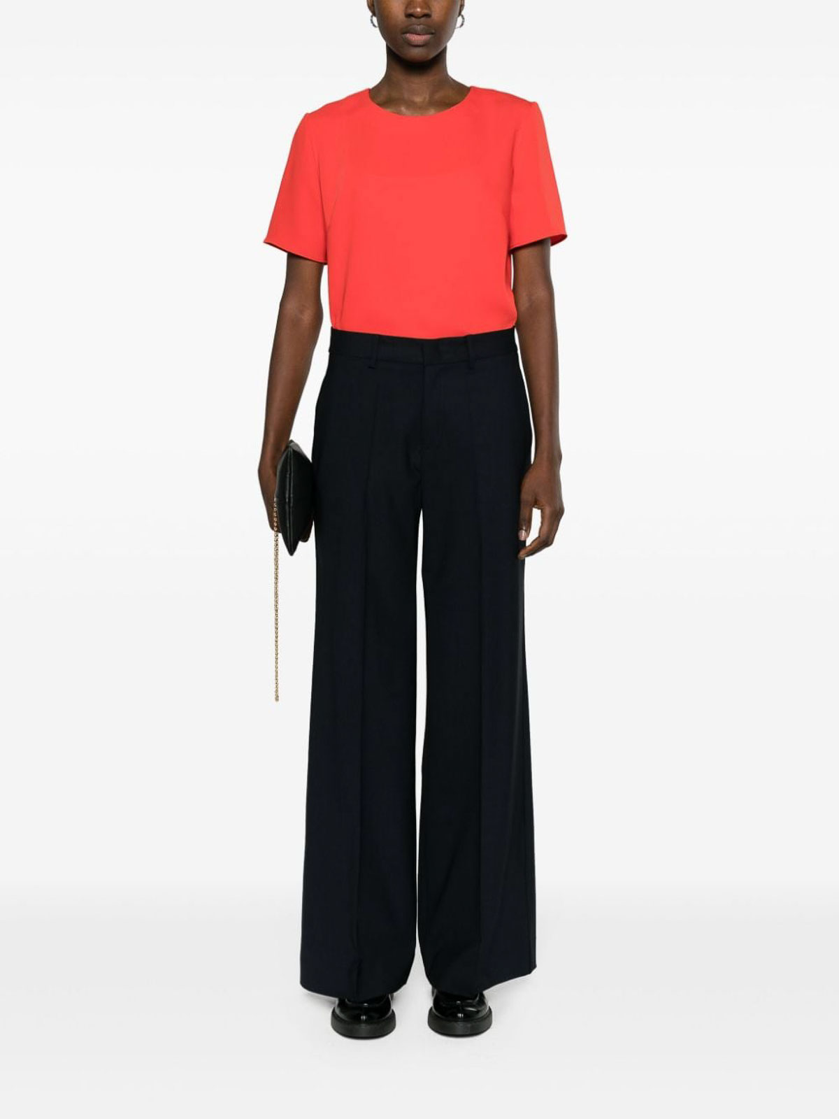 High-waist wide-leg trousers D232245LILLE012 (P.A.R.O.S.H. / パンツ ) | P.A.R.O.S.H. (パロッシュ)(1)