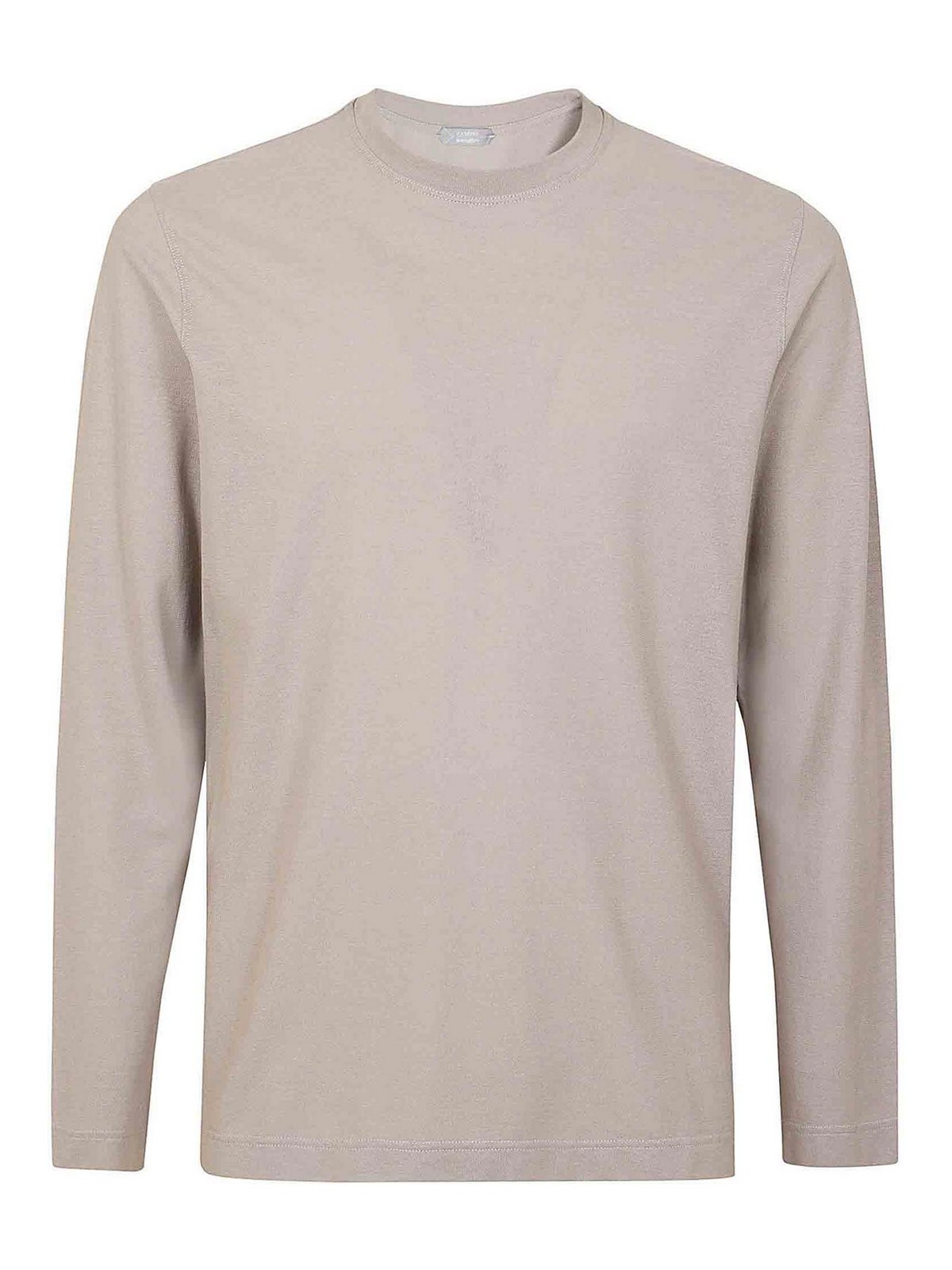 Long ribbed ice Tshirt 812643ZG380Z1477 (ZANONE / Tシャツ・カットソー ) | ZANONE (ザノーネ)