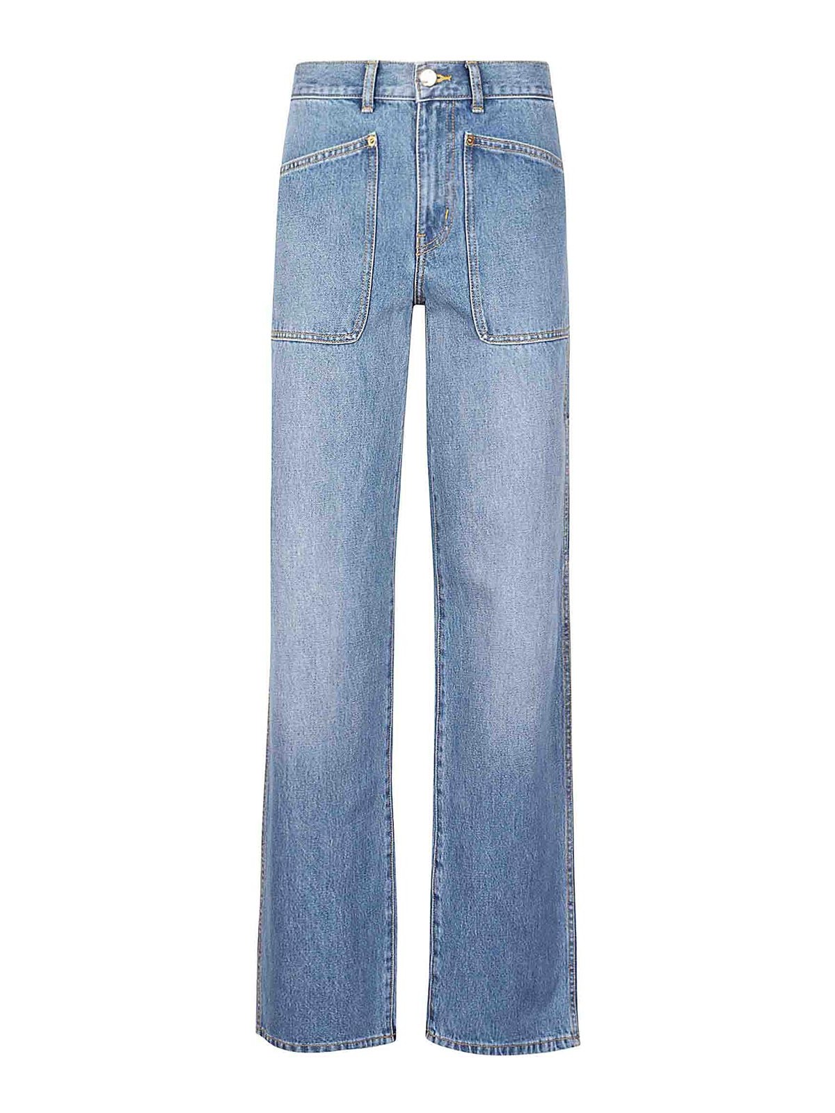 Vintage denim jeans zip patch iconic 157135403 (TORY BURCH / ジーンズ ) | TORY BURCH (トリーバーチ)