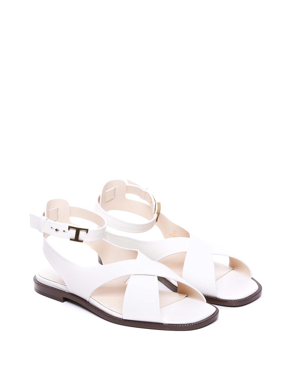 White sandals buckle open toe XXW15L0IH90MIDB013 (Tod's / サンダル ) | Tod's (トッズ)(3)