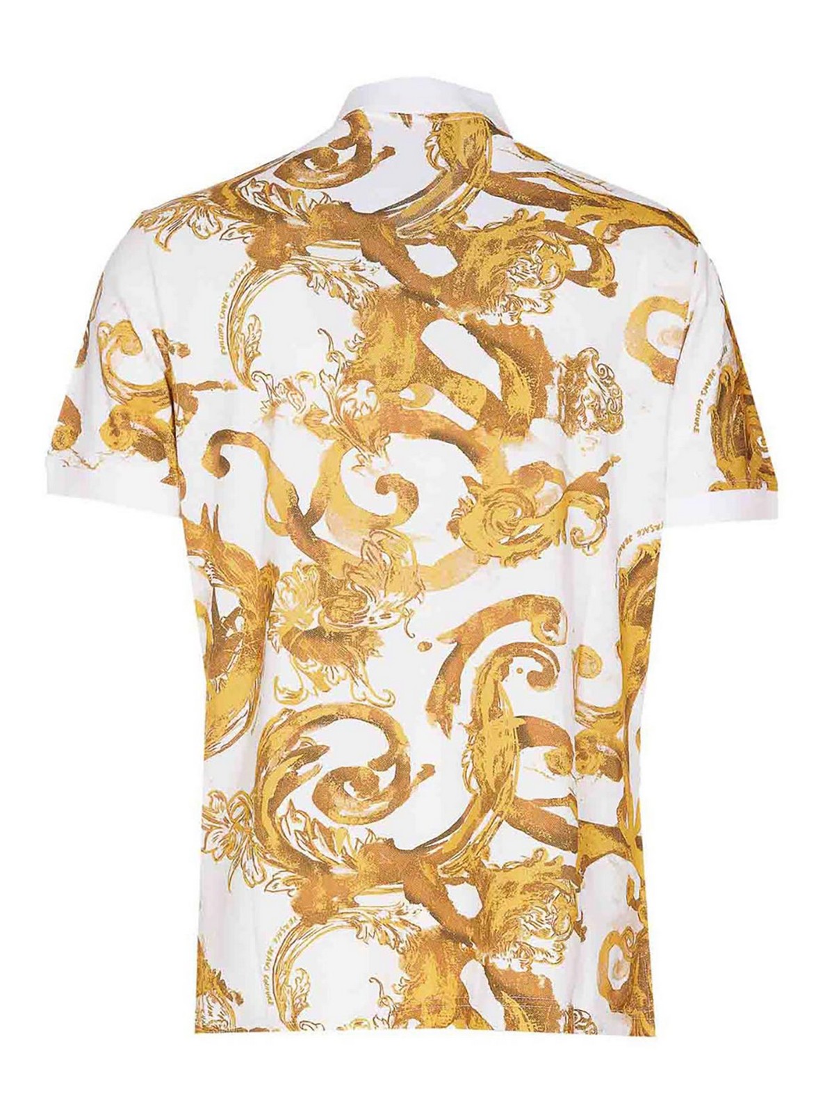 Watercolour couture polo 76GAG6S0JS286G03 (VERSACE JEANS COUTURE / ポロシャツ ) | VERSACE JEANS COUTURE (ヴェルサーチェ ジーンズ クチュール)(1)