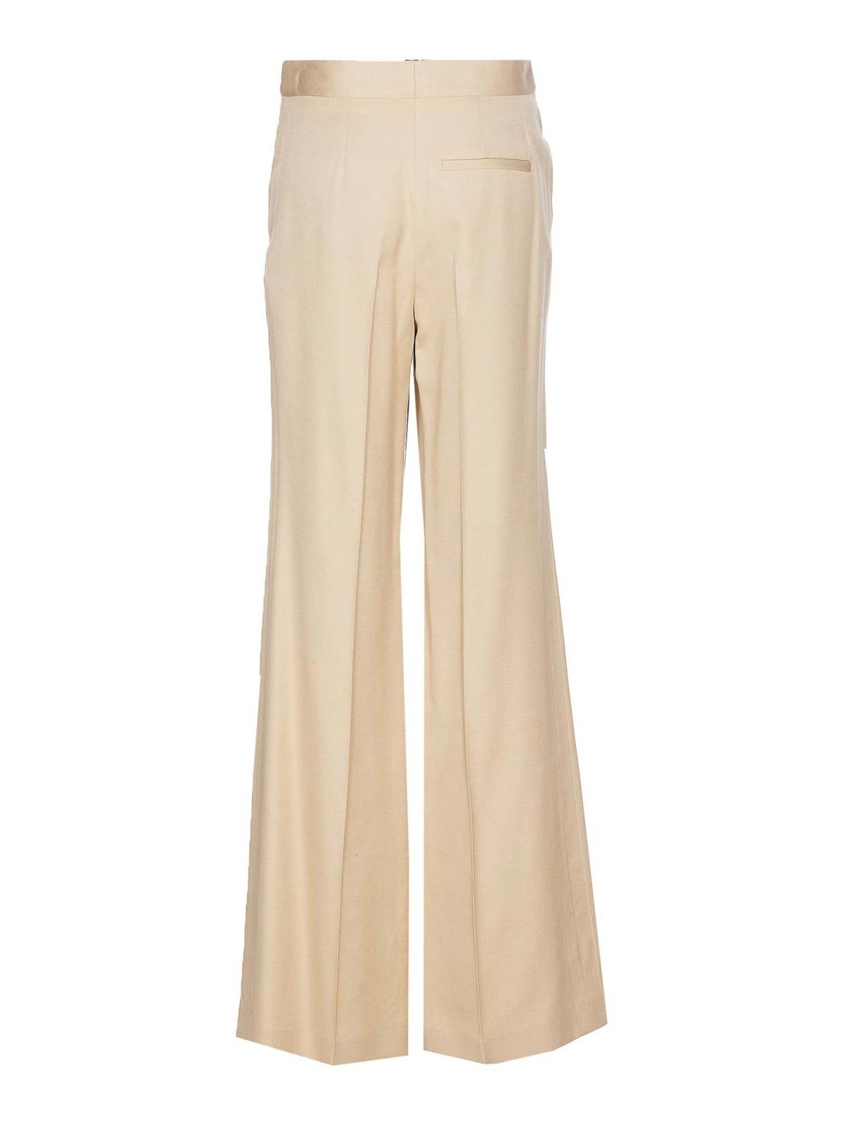 Beige pants zip and hooks wide model 6400933DU7012600 (Stella McCartney / パンツ ) | Stella McCartney (ステラ マッカートニー)(1)