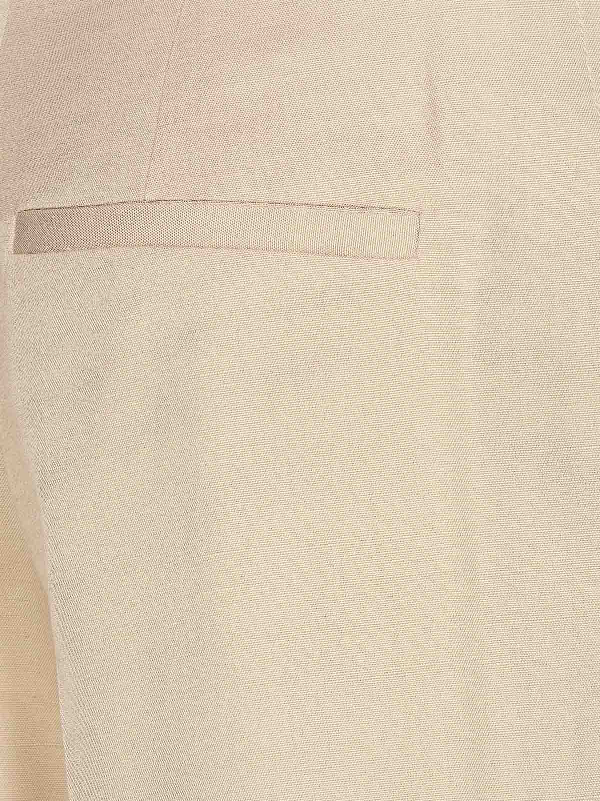 Beige pants zip and hooks wide model 6400933DU7012600 (Stella McCartney / パンツ ) | Stella McCartney (ステラ マッカートニー)(2)