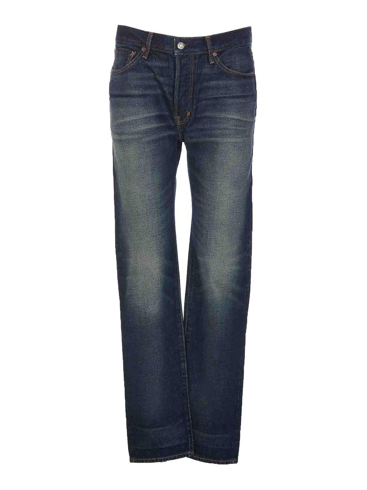 Denim jeans with frontal buttons DPR001DMC035S24HB523 (TOM FORD / ジーンズ ) | TOM FORD (トムフォード)