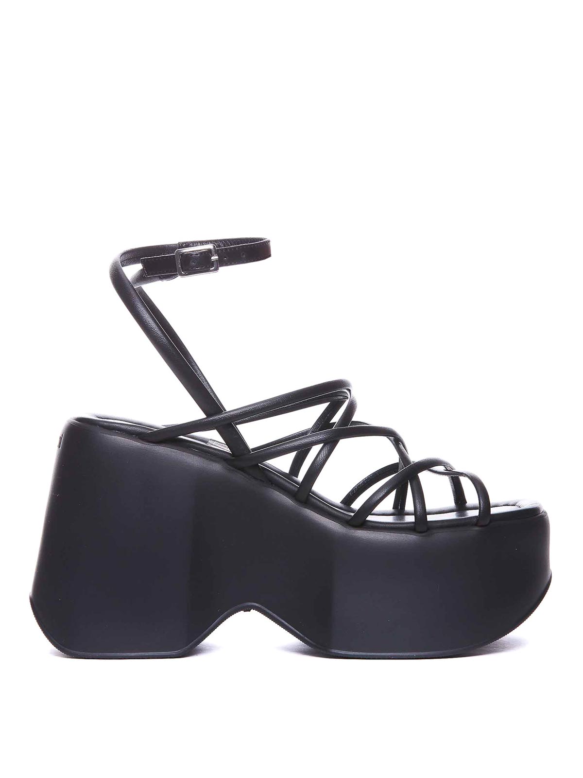 Basima platform sandals 241191BLACK (PALOMA BARCELÓ / サンダル ) | PALOMA BARCELÓ (パロマバルセロ)