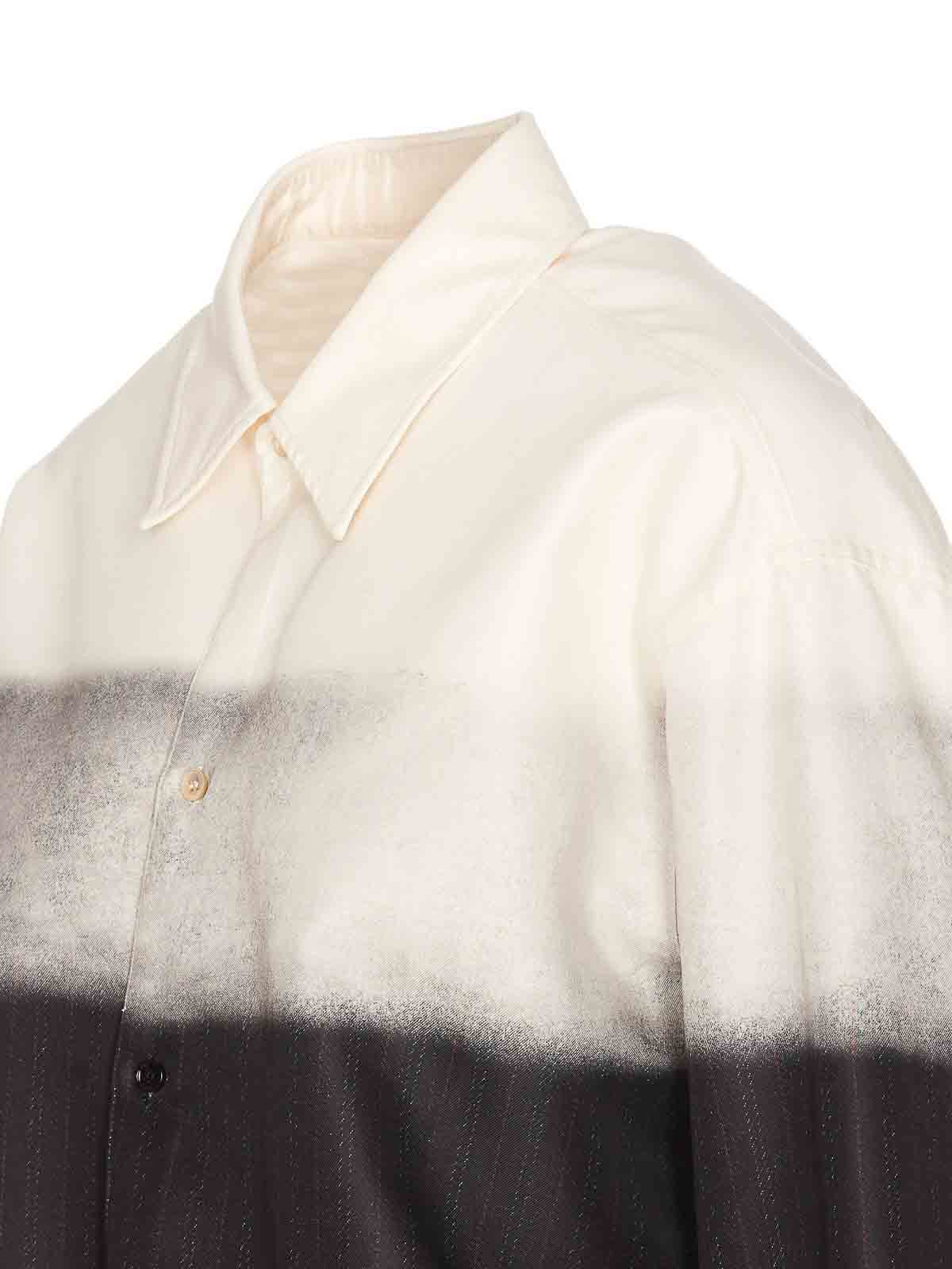 Trompe loeil pinstripe shirt S51DT0010S78466001S (Maison Margiela / シャツ・ブラウス ) | Maison Margiela (メゾン マルジェラ)(2)