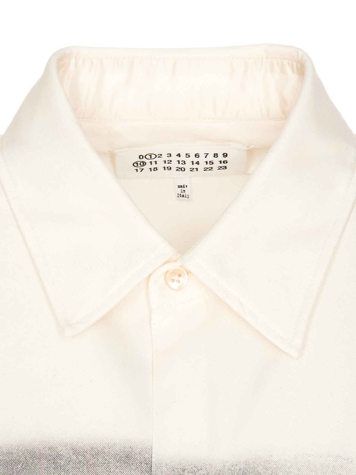 Trompe loeil pinstripe shirt S51DT0010S78466001S (Maison Margiela / シャツ・ブラウス ) | Maison Margiela (メゾン マルジェラ)(3)