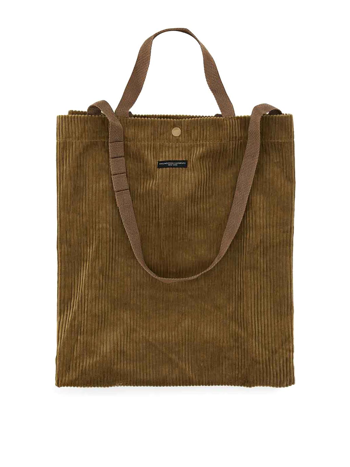 Brown tote bag 23F1H015SD016 (ENGINEERED GARMENTS / トートバッグ ) | ENGINEERED GARMENTS (エンジニアド ガーメンツ)