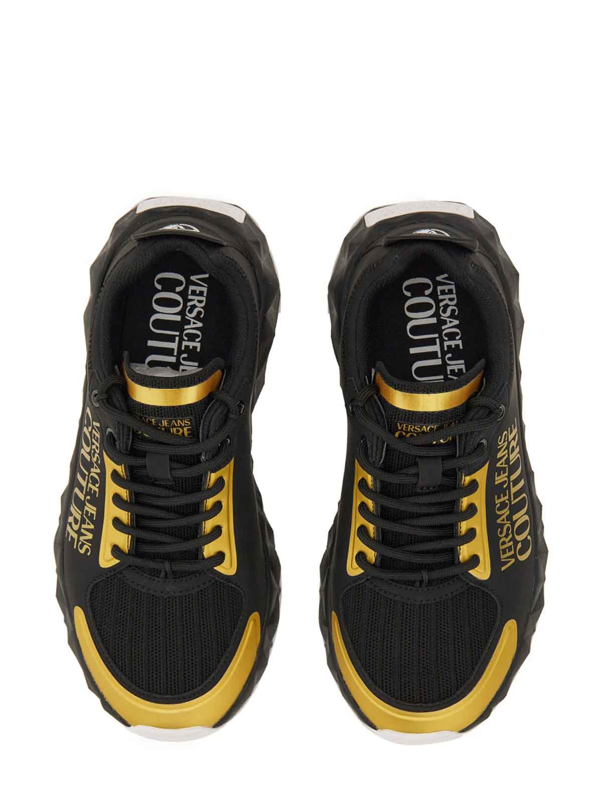 Sneakers With Logo 75YA3SB4ZS876G89 (VERSACE JEANS COUTURE / スニーカー ) | VERSACE JEANS COUTURE (ヴェルサーチェ ジーンズ クチュール)(4)