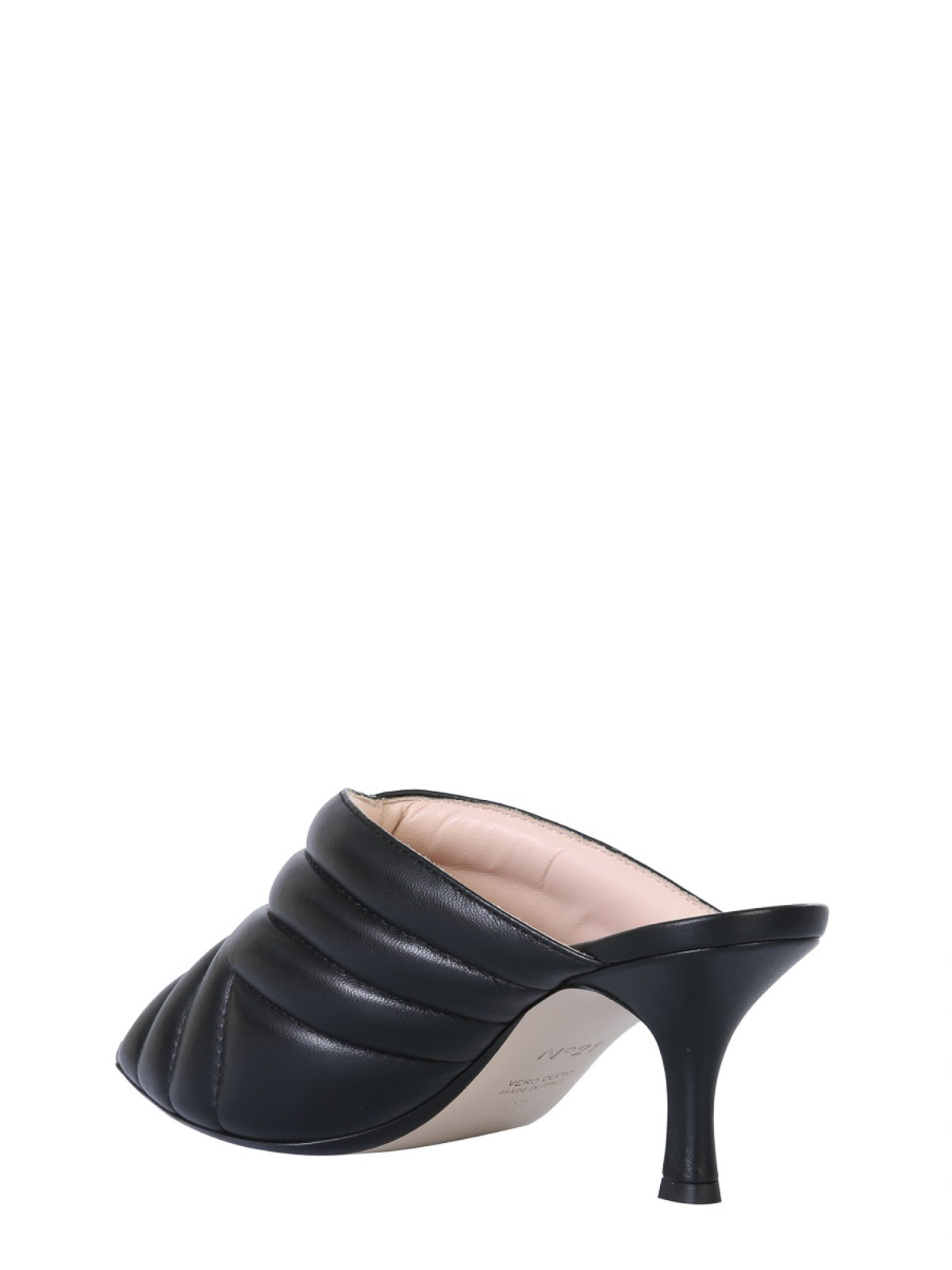 Chevron Pattern Mules N220I804201570999 (N°21 / サンダル ) | N°21 (ヌメロ ヴェントゥーノ)(3)