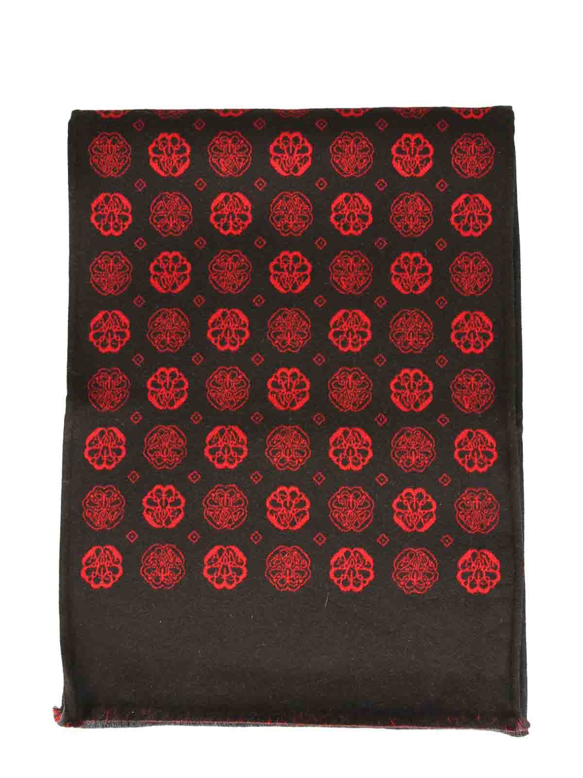 Scarf With Jacquard Pattern 6245554906Q1061 (Alexander McQUEEN / スカーフ・マフラー ) | Alexander McQUEEN (アレキサンダー・マックイーン)(2)