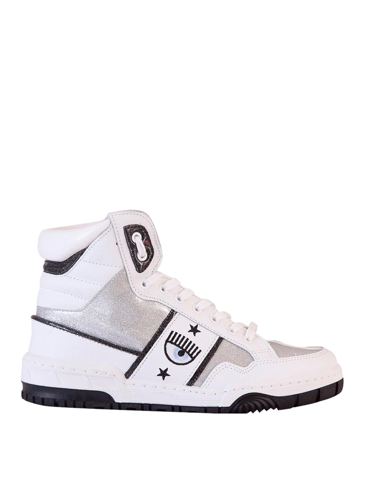 Logomania High Sneakers CF2834067SILVERWH (CHIARA FERRAGNI / スニーカー ) | CHIARA FERRAGNI (キアラ フェラーニ)