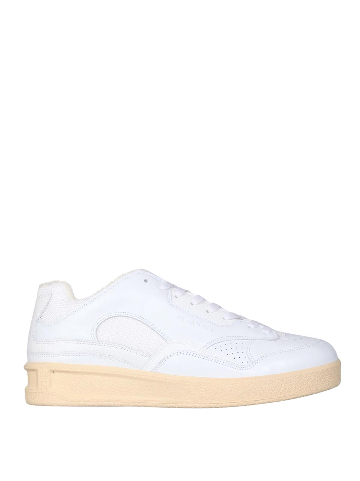Low Leather Sneakers JSMU860009MUZ00004N100 (Jil Sander / スニーカー ) | Jil Sander (ジルサンダー)