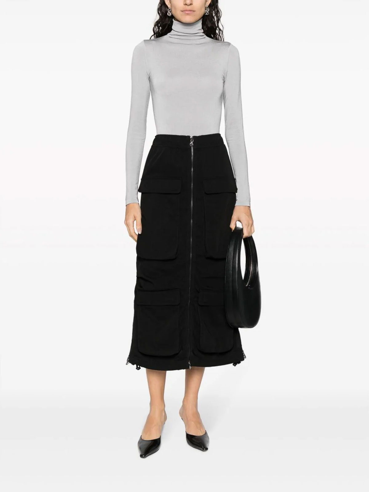 High-neck long-sleeve bodysuit 750837535 (Wolford / ボディスーツ ) | Wolford (ウォルフォード)(1)