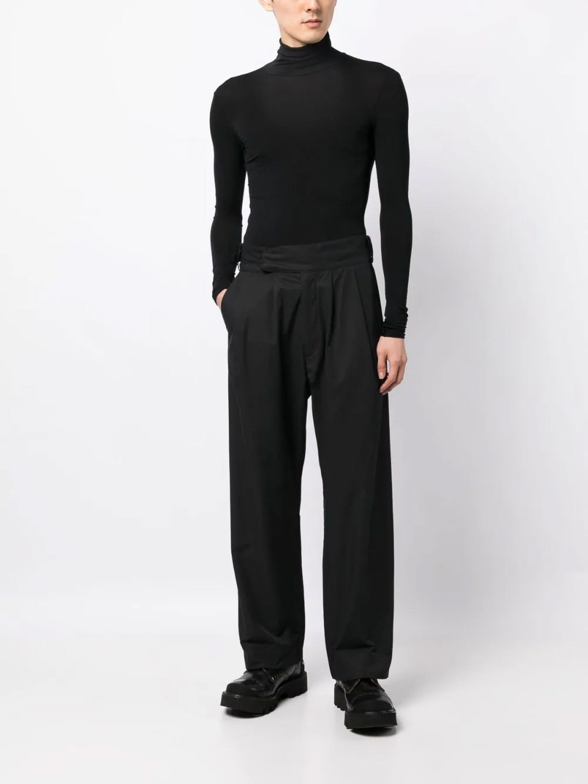 High-neck long-sleeve t-shirt N11JERSEYBK (SAPIO / Tシャツ・カットソー ) | SAPIO (サピオ)(1)