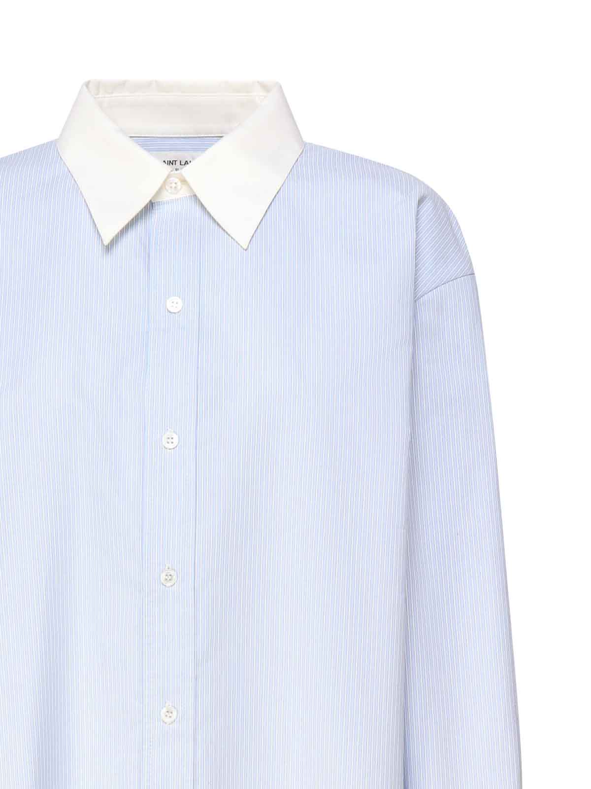 Winchester boyfriend shirt in cotton 782496Y5I744360 (Saint Laurent / シャツ・ブラウス ) | Saint Laurent (サンローラン)(2)
