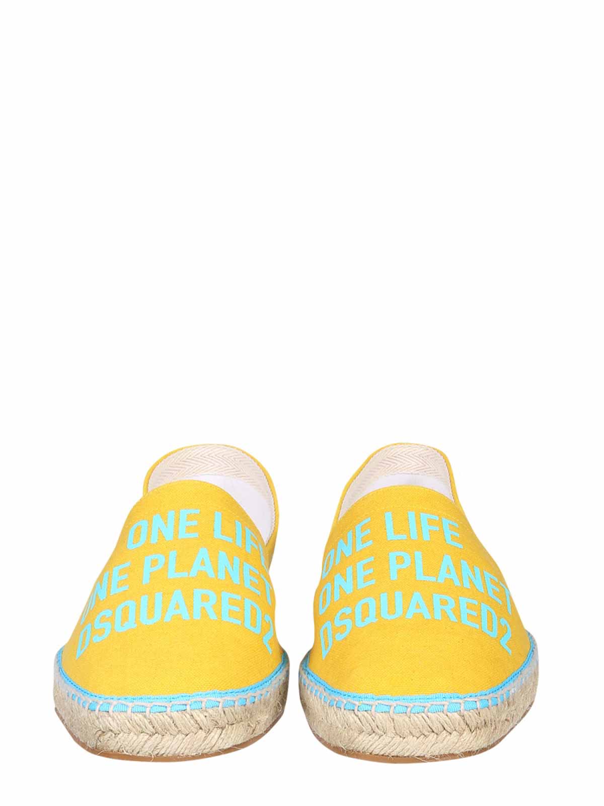 Organic Canvas Espadrilles ESM0009003053577059 (Dsquared2 / フラットシューズ ) | Dsquared2 (ディースクエアード)(1)
