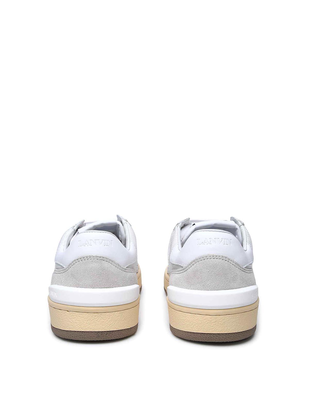 White leather blend sneakers FWSKDK00NASHA2000 (LANVIN / スニーカー ) | LANVIN (ランバン)(3)