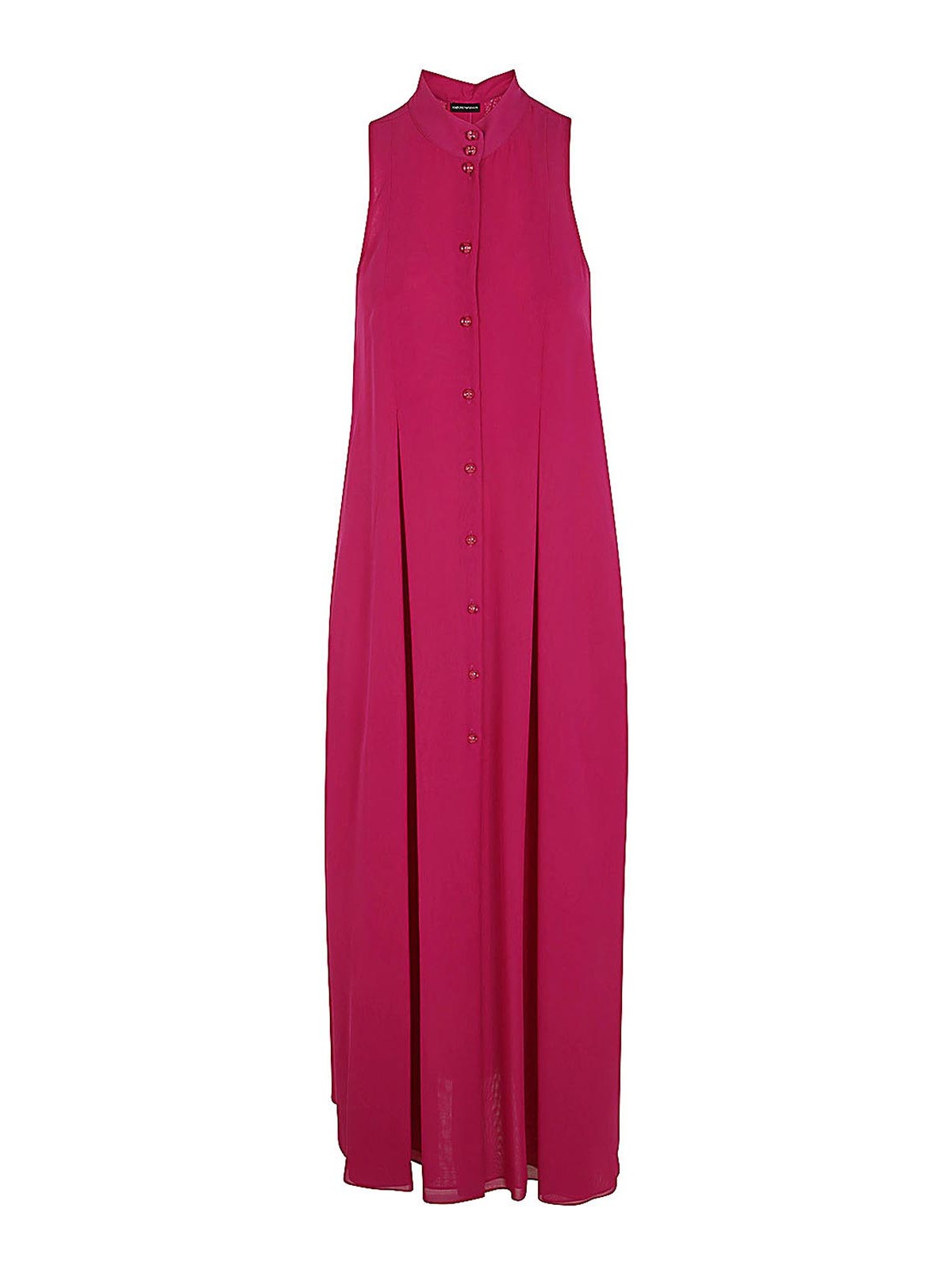 Sleeveless Guru Neck Long Dress E3NA1EF9906309 (EMPORIO ARMANI / ワンピース・ドレス・オールインワン ) | EMPORIO ARMANI (エンポリオ アルマーニ)