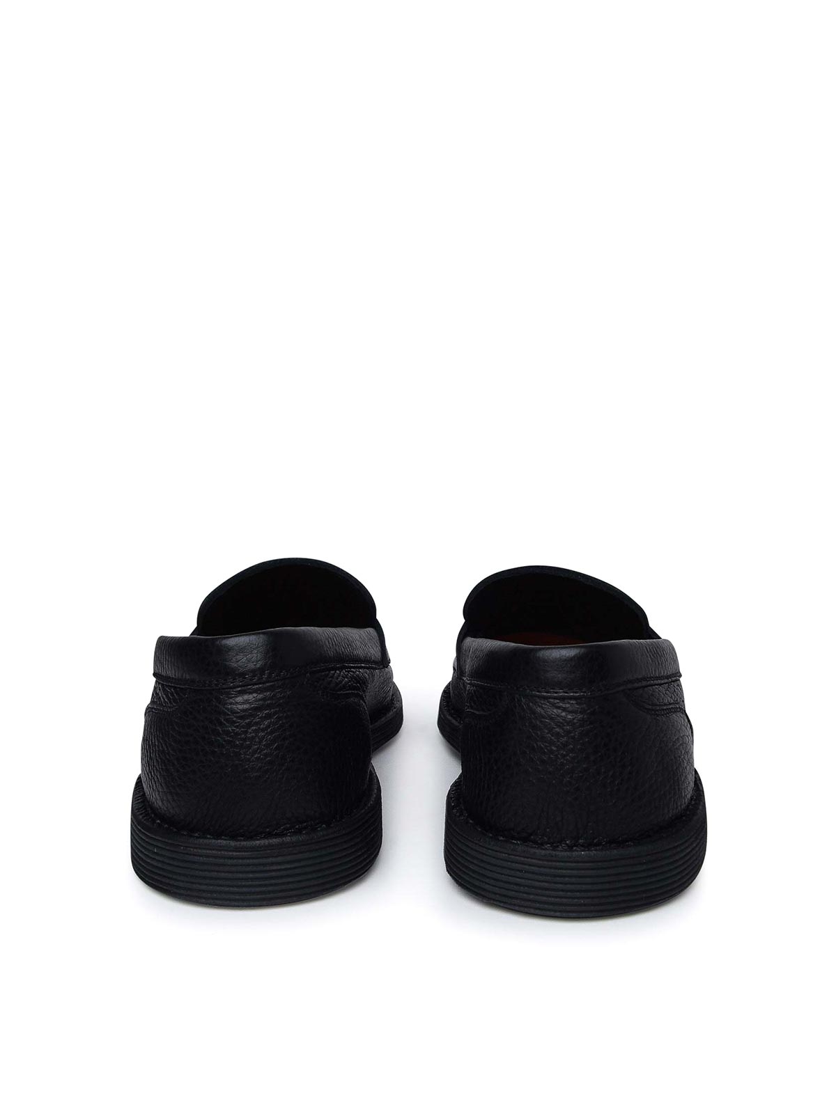 Black leather loafers A50601A803480999 (Dolce & Gabbana / ローファー ) | Dolce & Gabbana (ドルチェガッバーナ)(3)