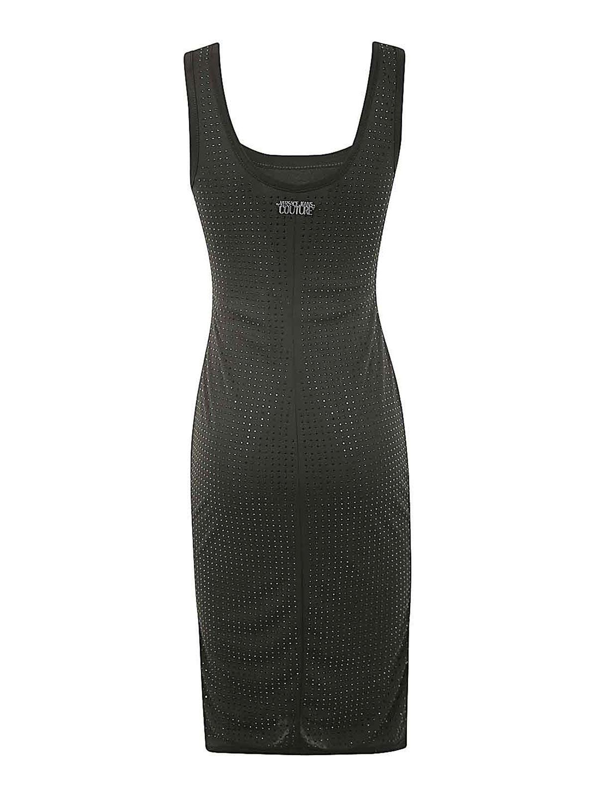 Sleeveless Mini Dress 76HAO946J0124899 (VERSACE JEANS COUTURE / ワンピース・ドレス・オールインワン ) | VERSACE JEANS COUTURE (ヴェルサーチェ ジーンズ クチュール)(1)