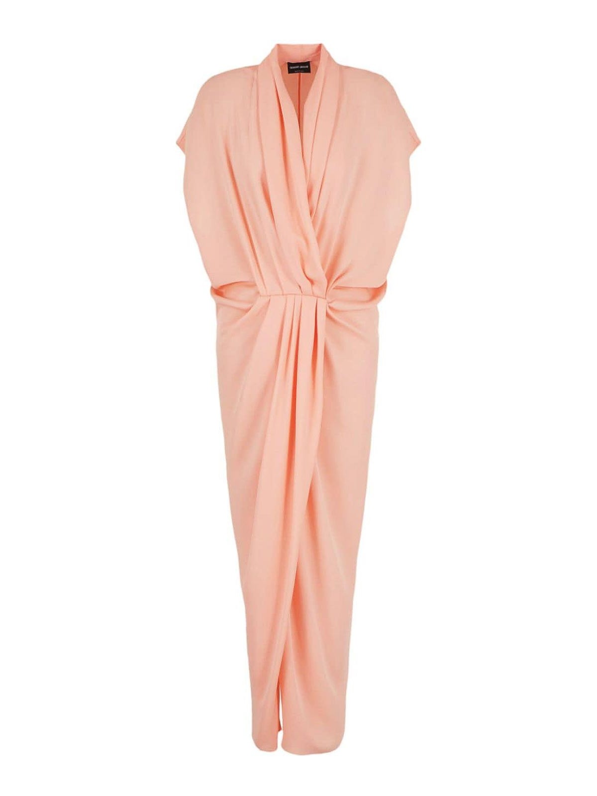 Draped dress 4SHVA0EMT017SU47W (GIORGIO ARMANI / ワンピース・ドレス・オールインワン ) | GIORGIO ARMANI (ジョルジオ アルマーニ)